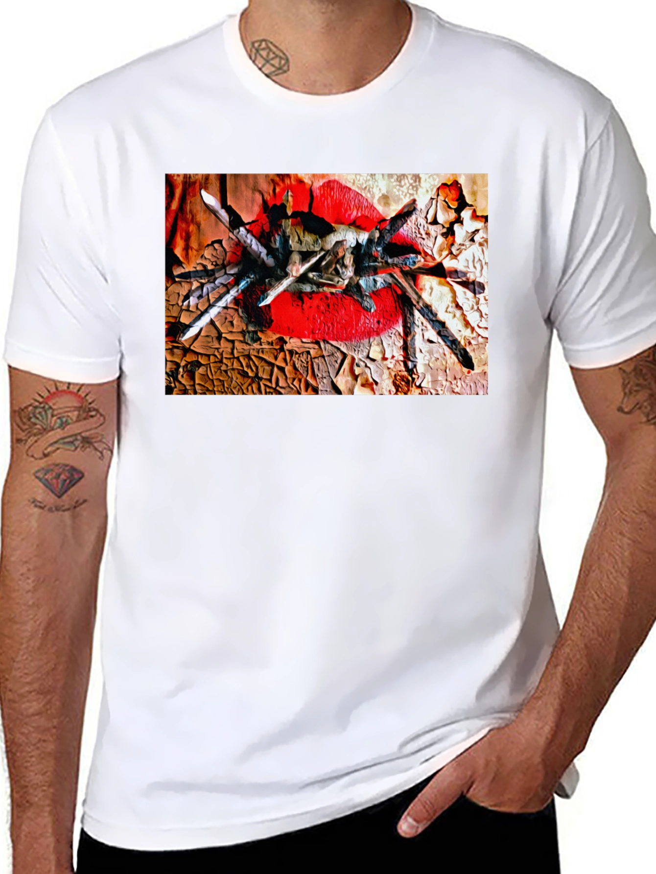 Tarantula Lips Graphic T-Shirt