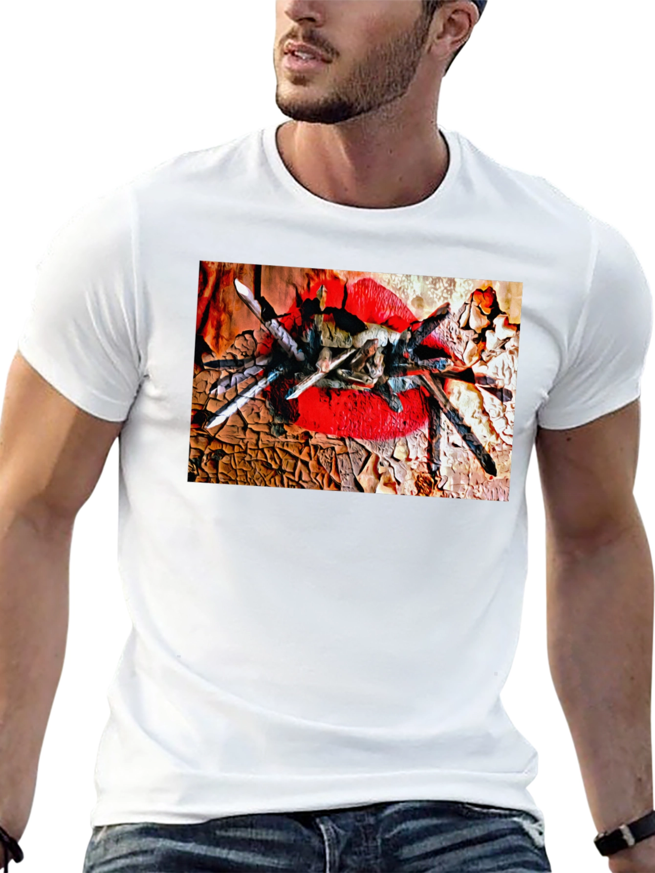 Tarantula Lips Graphic T-Shirt