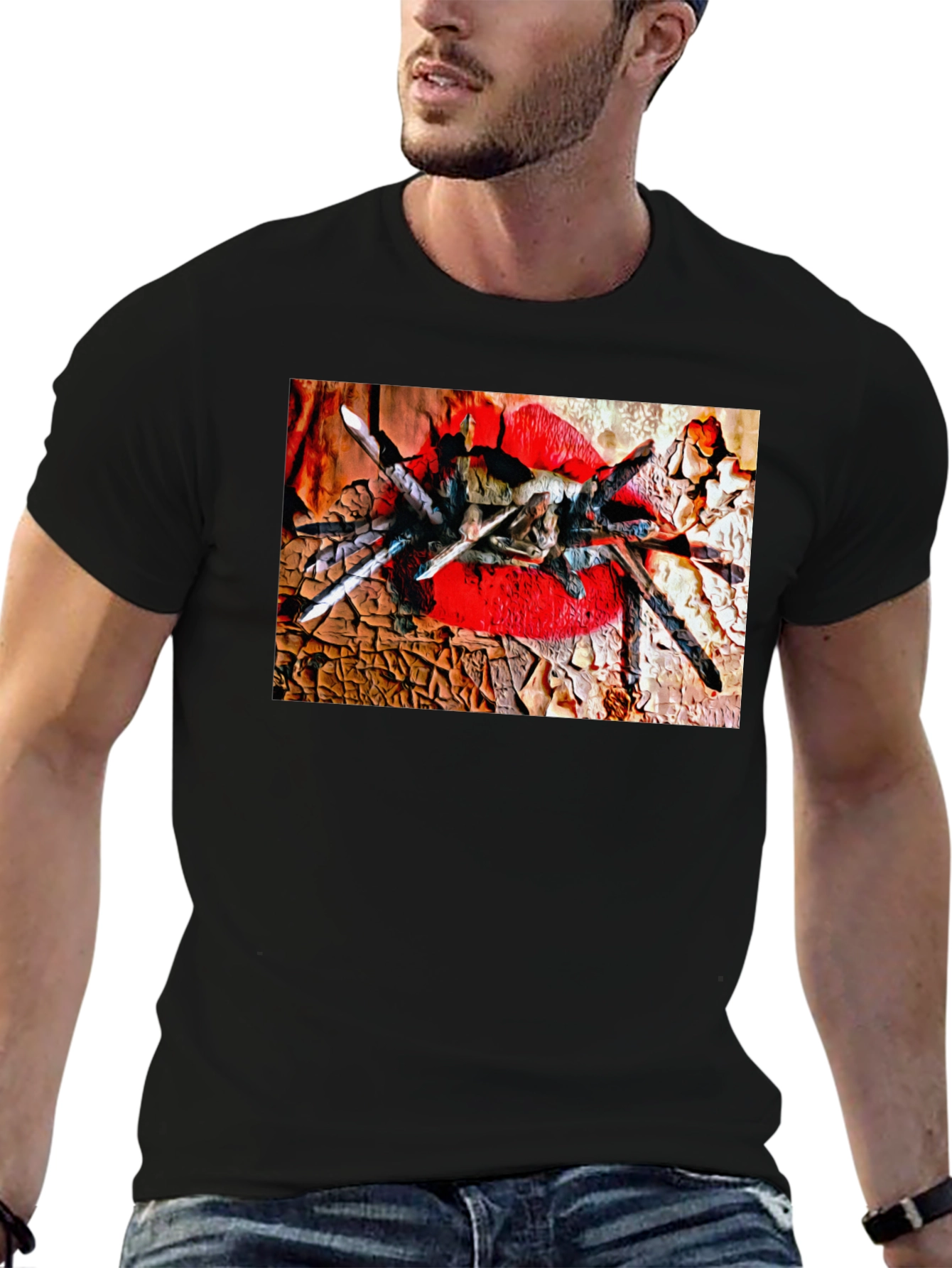 Tarantula Lips Graphic T-Shirt
