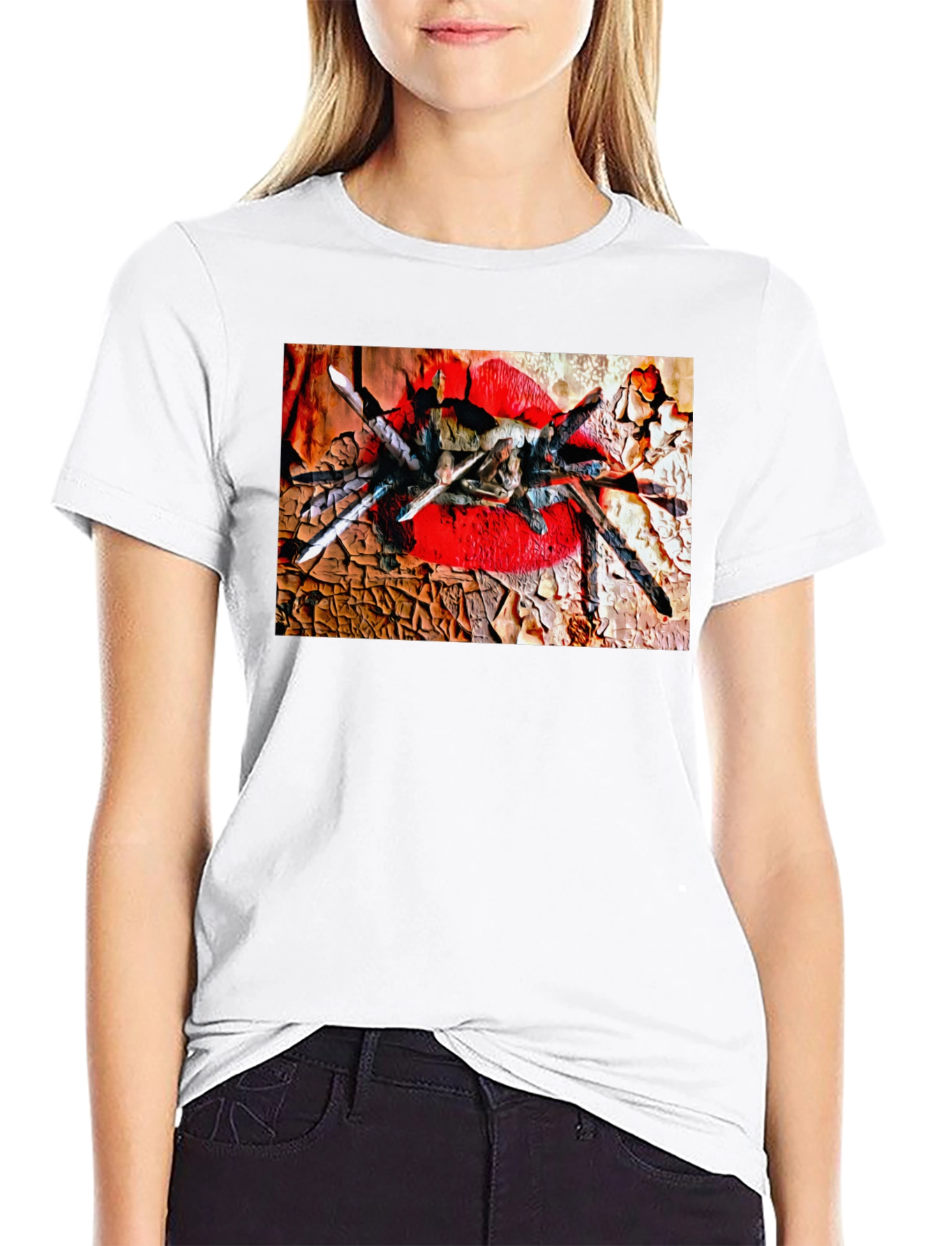 Tarantula Lips Graphic T-Shirt