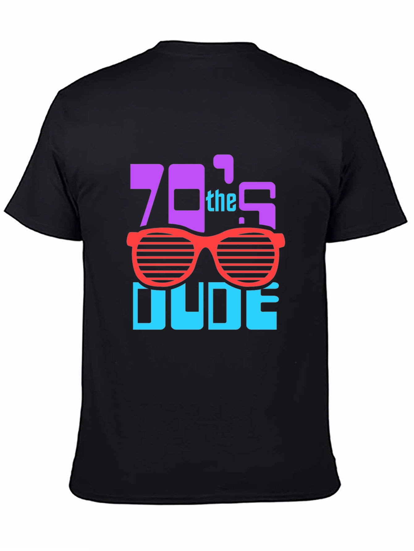 70s Dude Graphic Tee - Retro Style