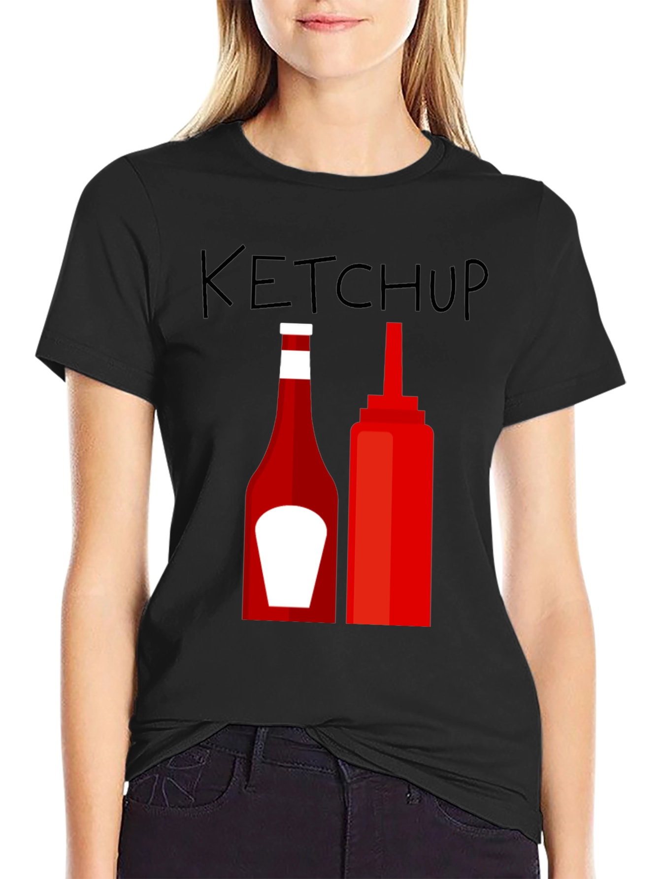 Ketchup T-Shirt - Funny Graphic Tee
