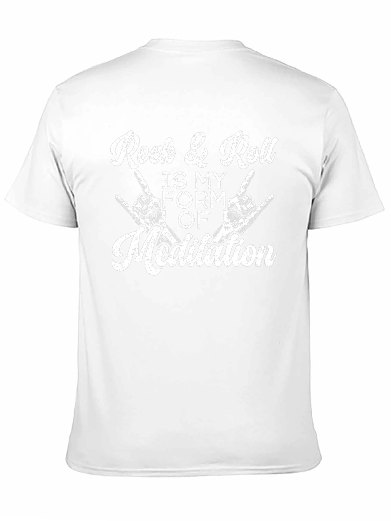 Rock & Roll Meditation Black T-Shirt