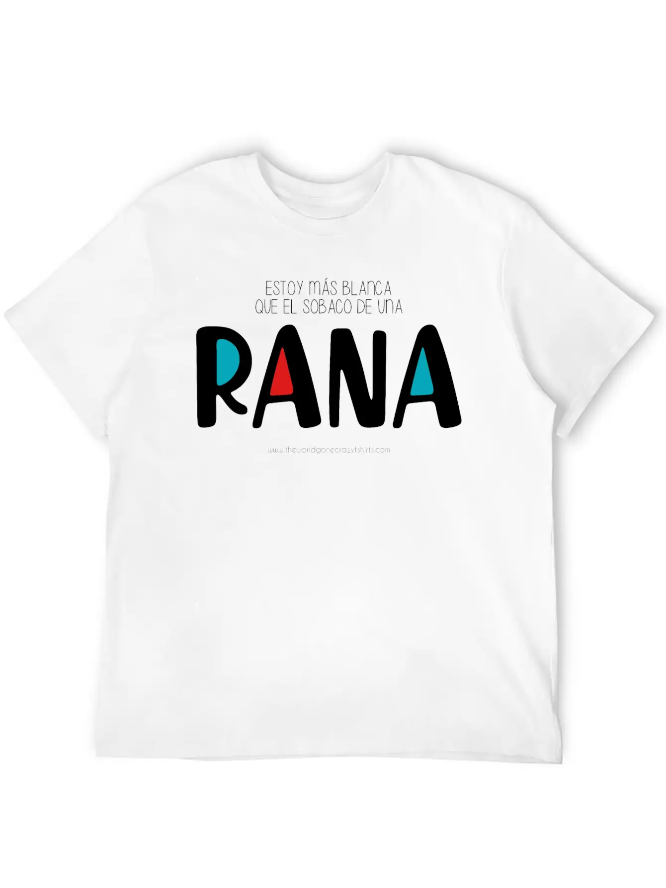 Más Blanca Que El Sobaco De Una Rana Essential Unisex Summer Tee – Soft Cotton Casual Fit