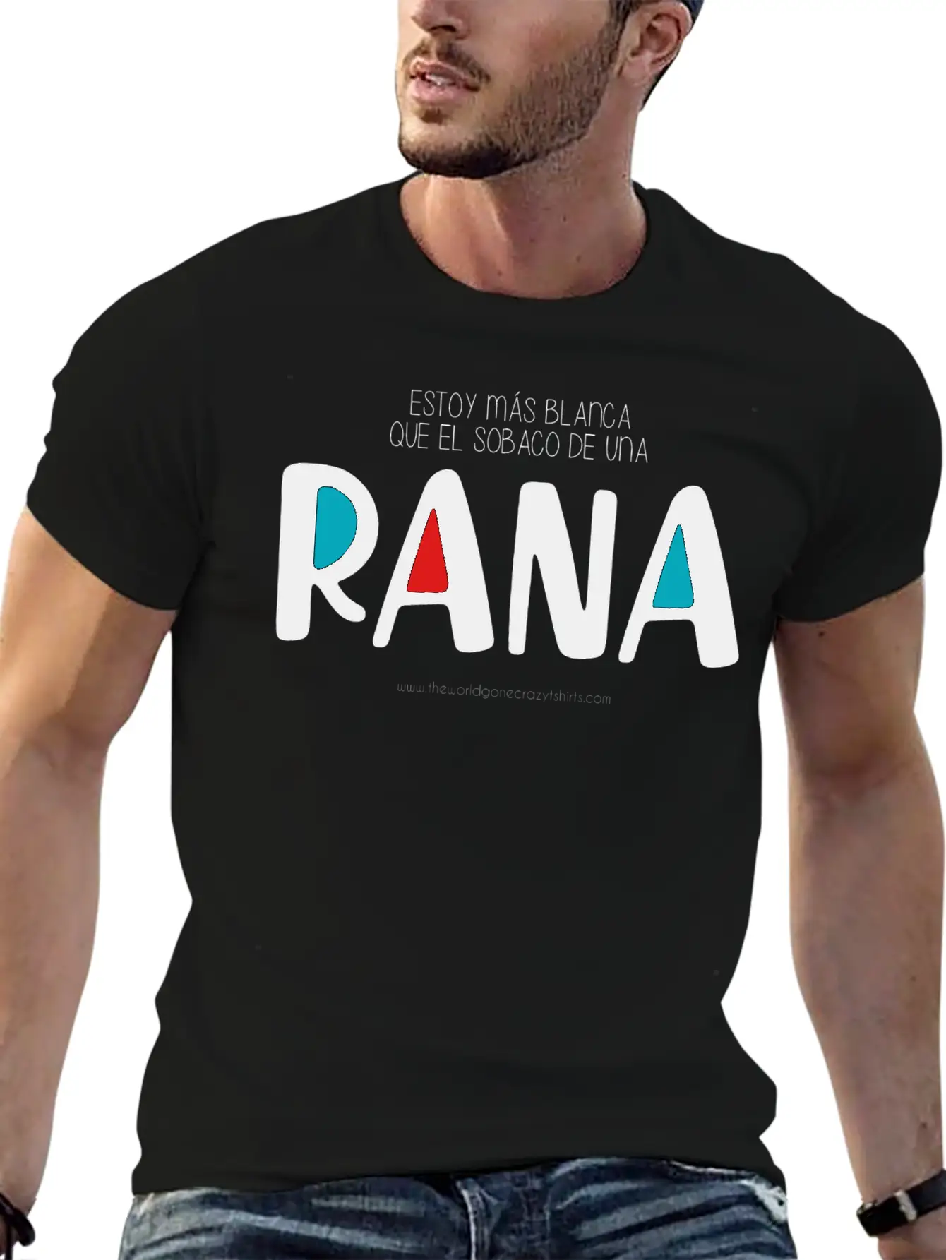 Más Blanca Que El Sobaco De Una Rana Essential Unisex Summer Tee – Soft Cotton Casual Fit