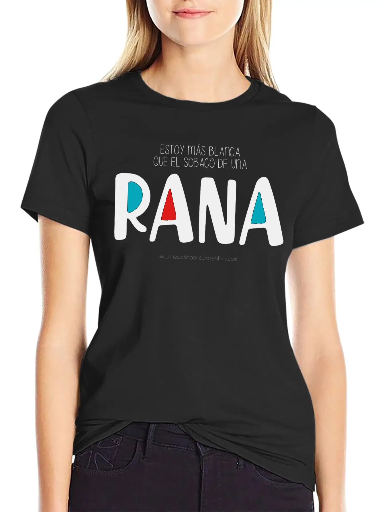 Más Blanca Que El Sobaco De Una Rana Essential Unisex Summer Tee – Soft Cotton Casual Fit