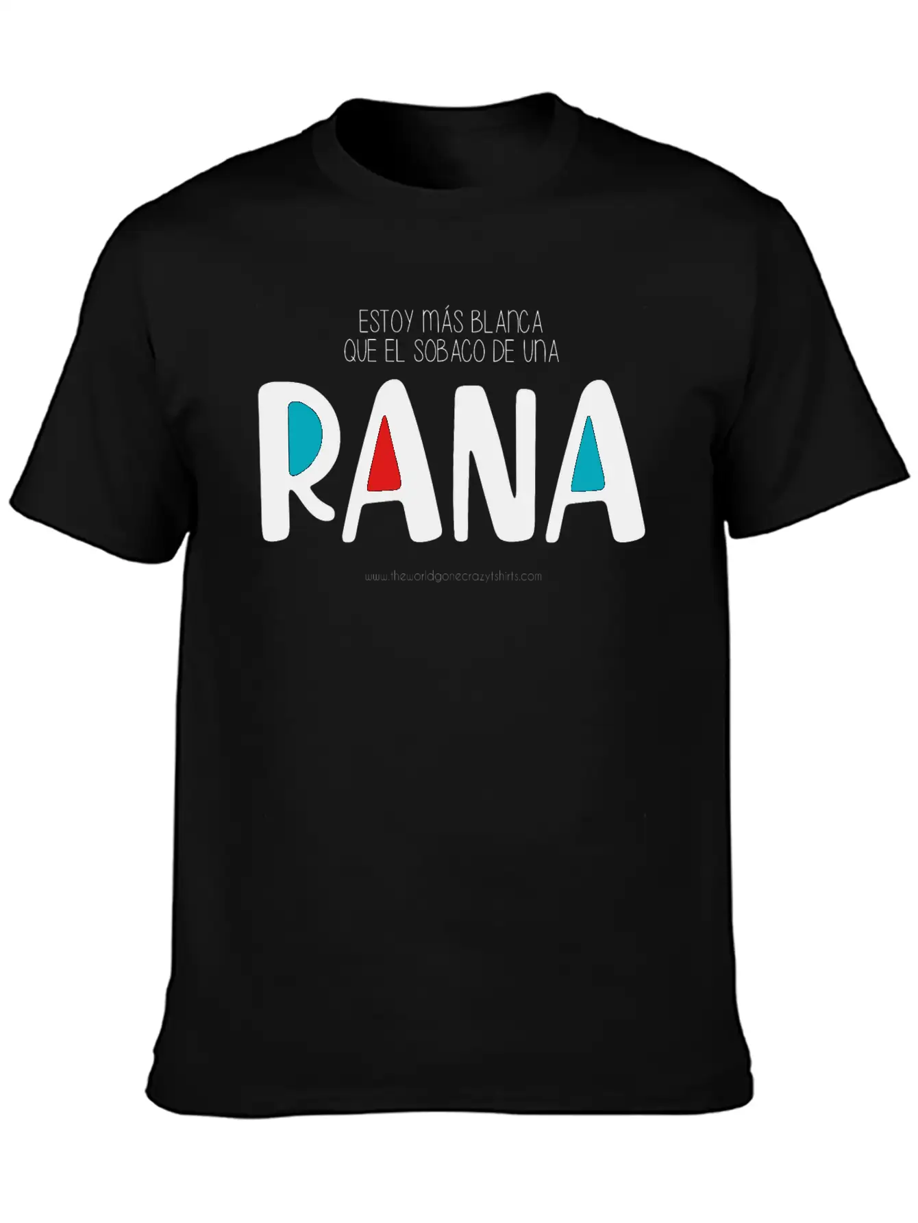 Más Blanca Que El Sobaco De Una Rana Essential Unisex Summer Tee – Soft Cotton Casual Fit