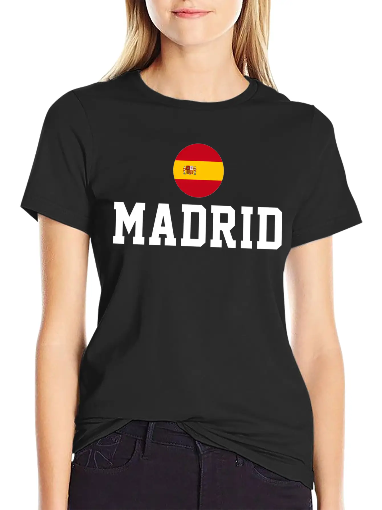 Madrid Comfortable Minimalist Graphic Tee – Summer Style Essential