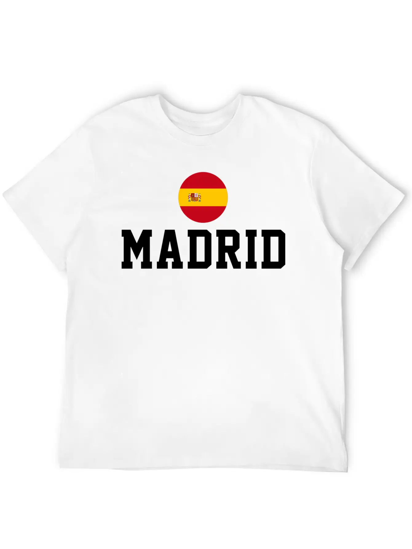 Madrid Comfortable Minimalist Graphic Tee – Summer Style Essential