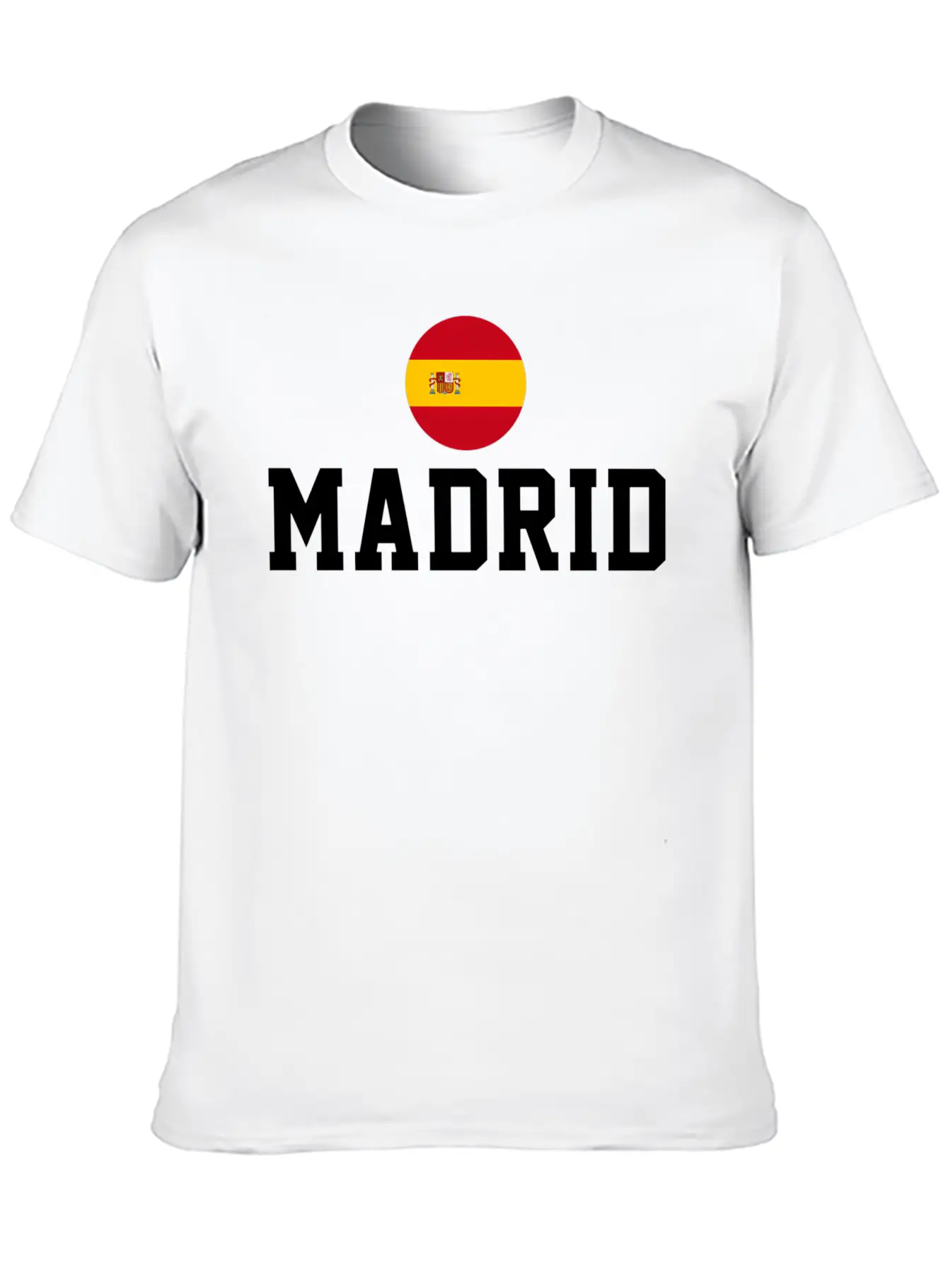 Madrid Comfortable Minimalist Graphic Tee – Summer Style Essential