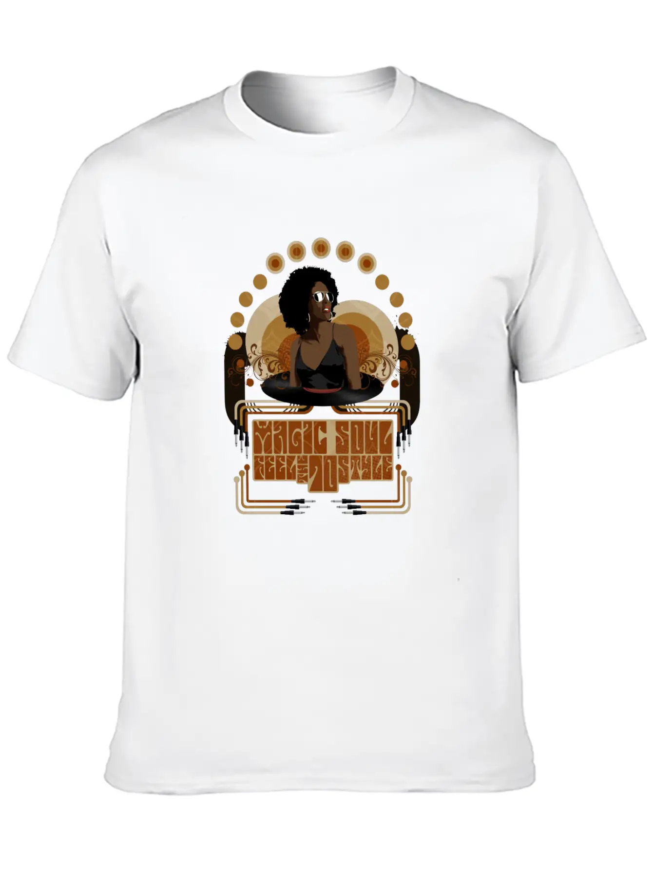 Magic Soul Unisex Short Sleeve Soft Cotton T-Shirt – Casual Everyday Wear