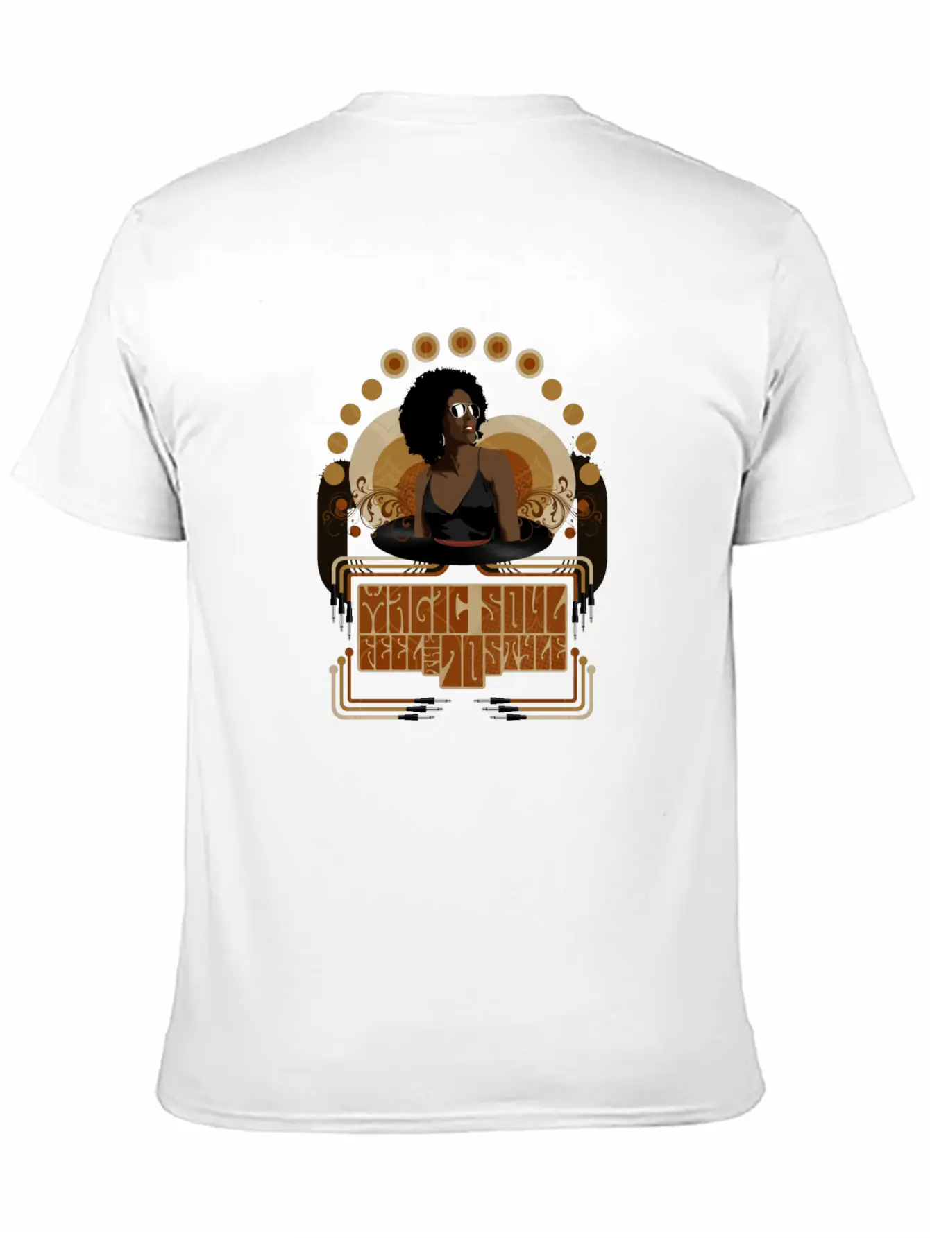 Magic Soul Unisex Short Sleeve Soft Cotton T-Shirt – Casual Everyday Wear