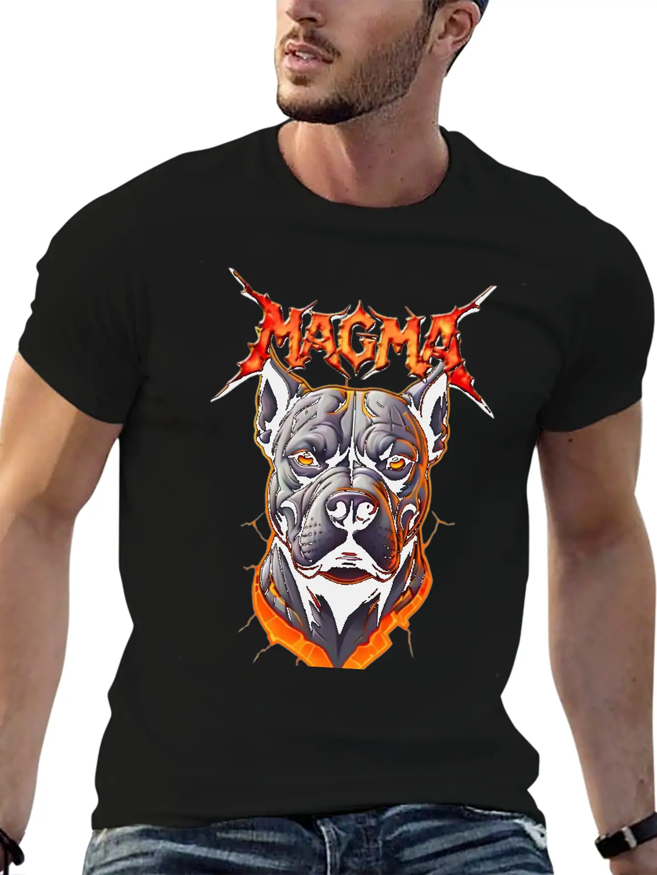 MAGMA 2 Unisex Short Sleeve Soft Cotton T-Shirt – Casual Everyday Wear