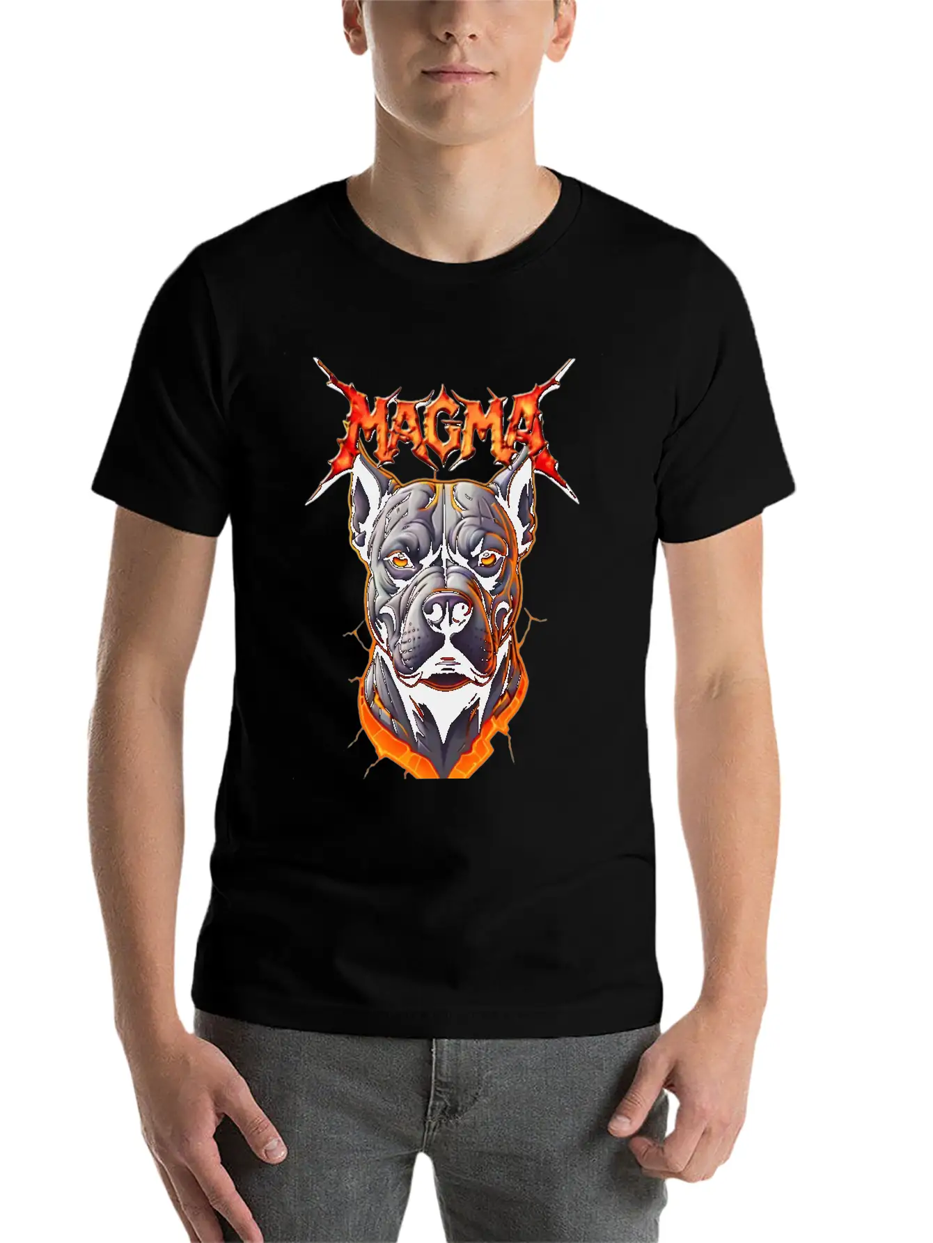 MAGMA 2 Unisex Short Sleeve Soft Cotton T-Shirt – Casual Everyday Wear