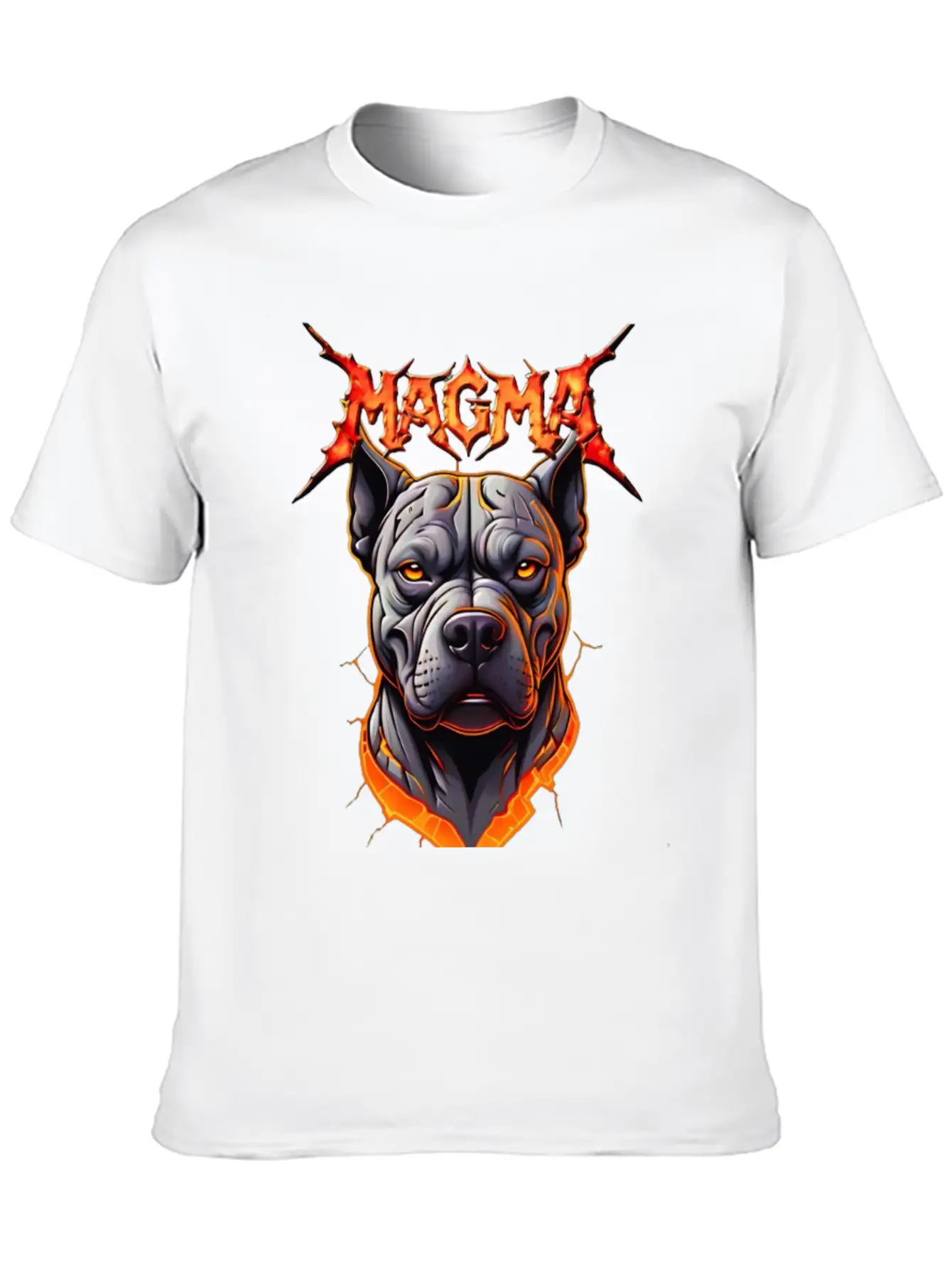 MAGMA 2 Unisex Short Sleeve Soft Cotton T-Shirt – Casual Everyday Wear