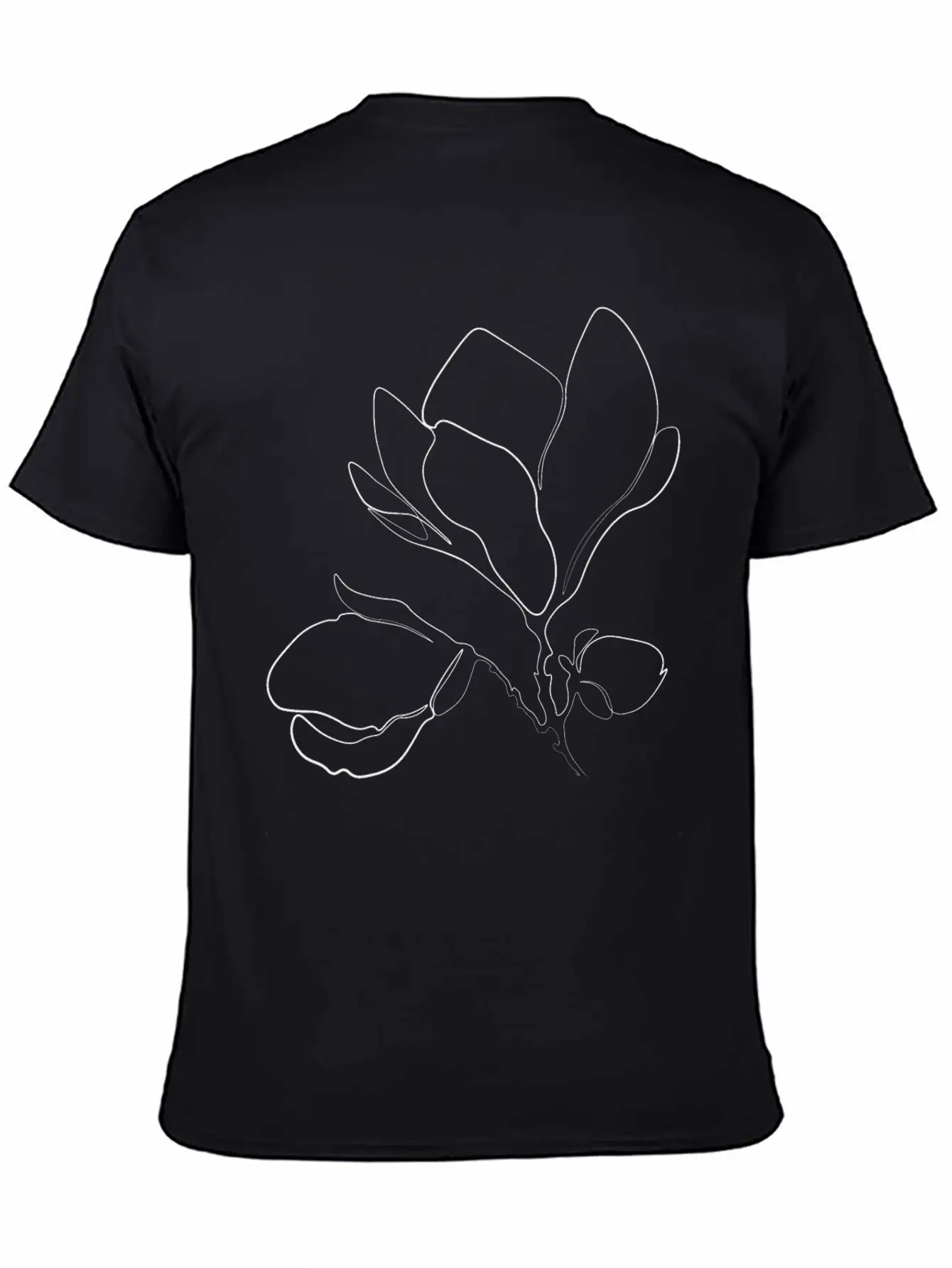 Magnolia Floral Essential Unisex Summer Tee – Soft Cotton Casual Fit