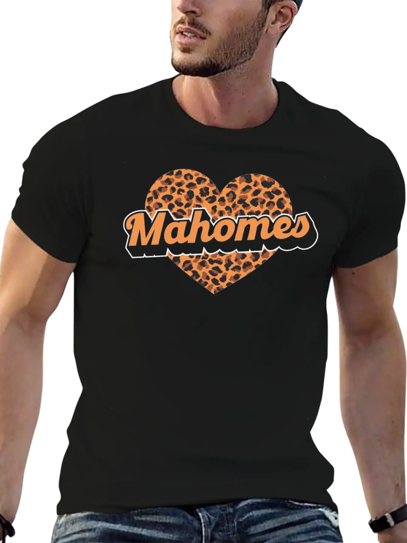 Mahomes Chiefs American Football Kansas City Unisex Short Sleeve Soft Cotton T-Shirt – Casual Everyday Wear