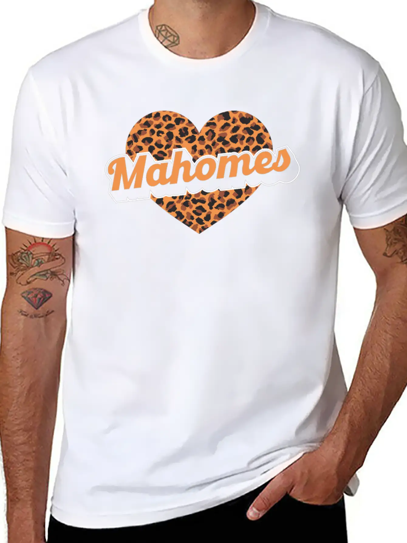 Mahomes Chiefs American Football Kansas City Unisex Short Sleeve Soft Cotton T-Shirt – Casual Everyday Wear