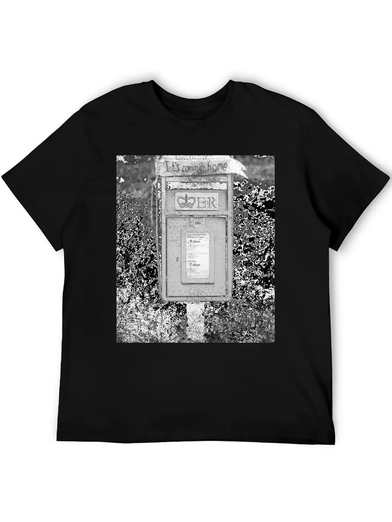 Mail Box Grass Field Basic Graphic T-Shirt – Daily Comfort In Soft Cotton