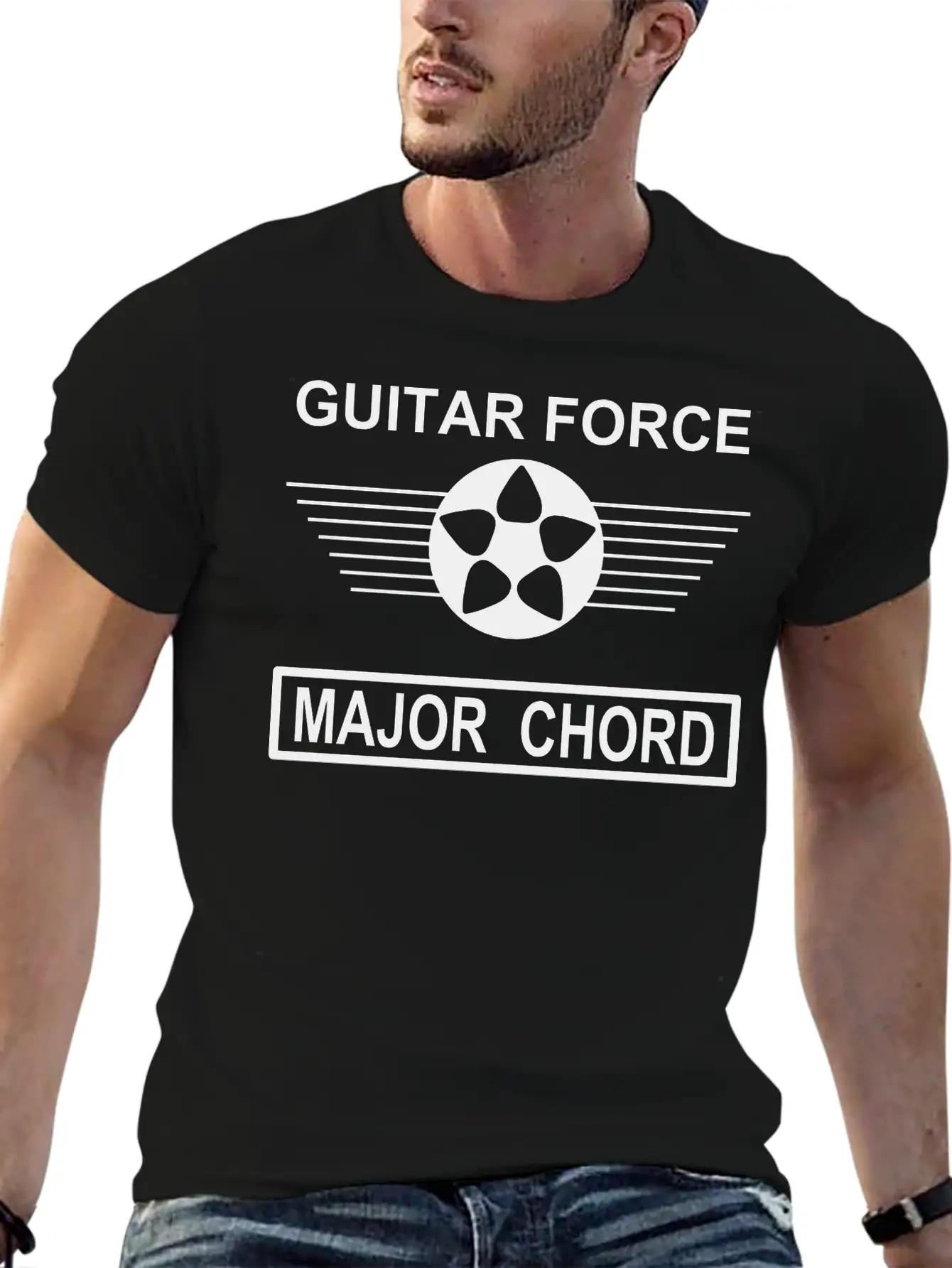 Major Chord Unisex Short Sleeve Soft Cotton T-Shirt – Casual Everyday Wear
