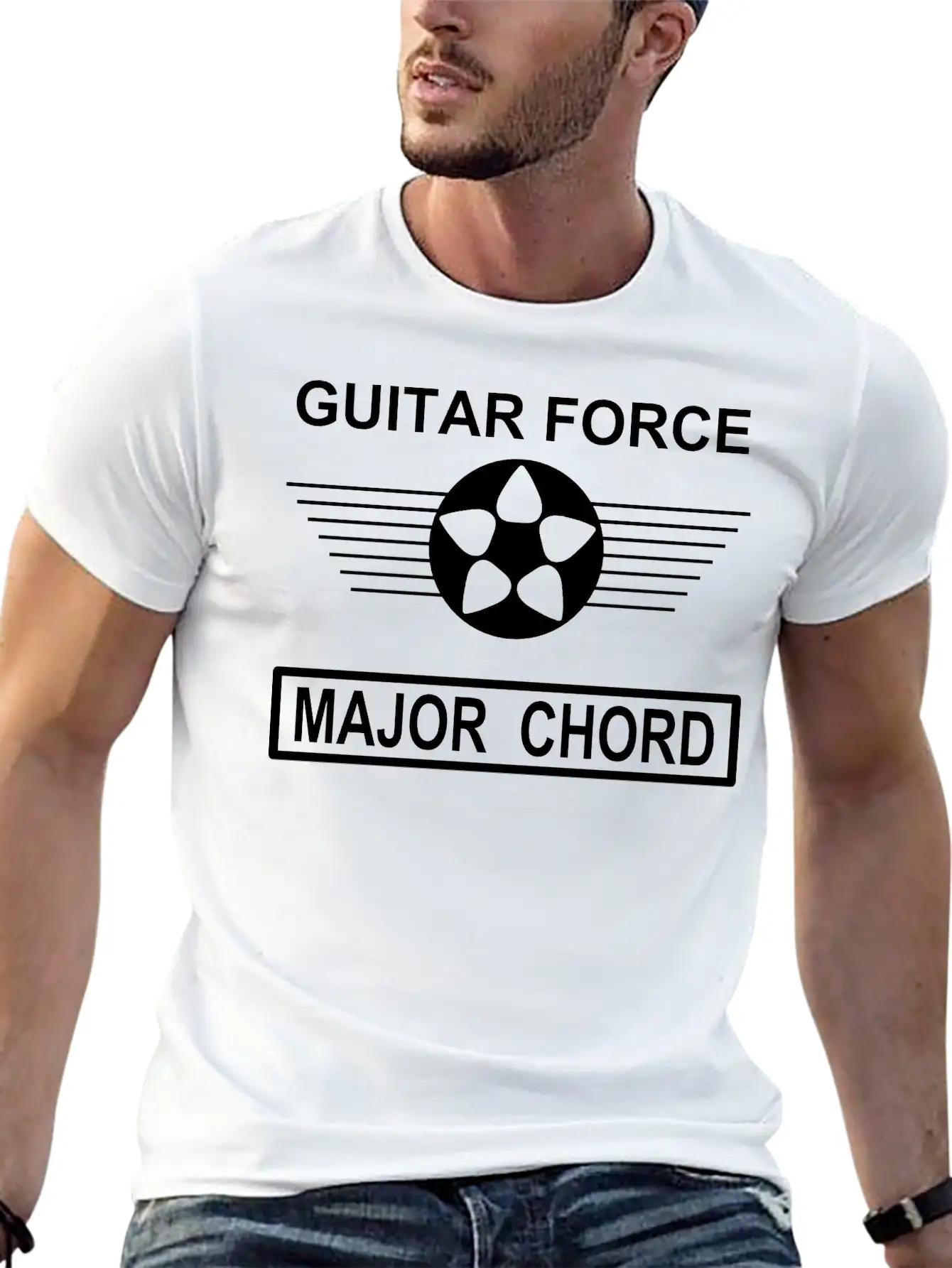 Major Chord Unisex Short Sleeve Soft Cotton T-Shirt – Casual Everyday Wear