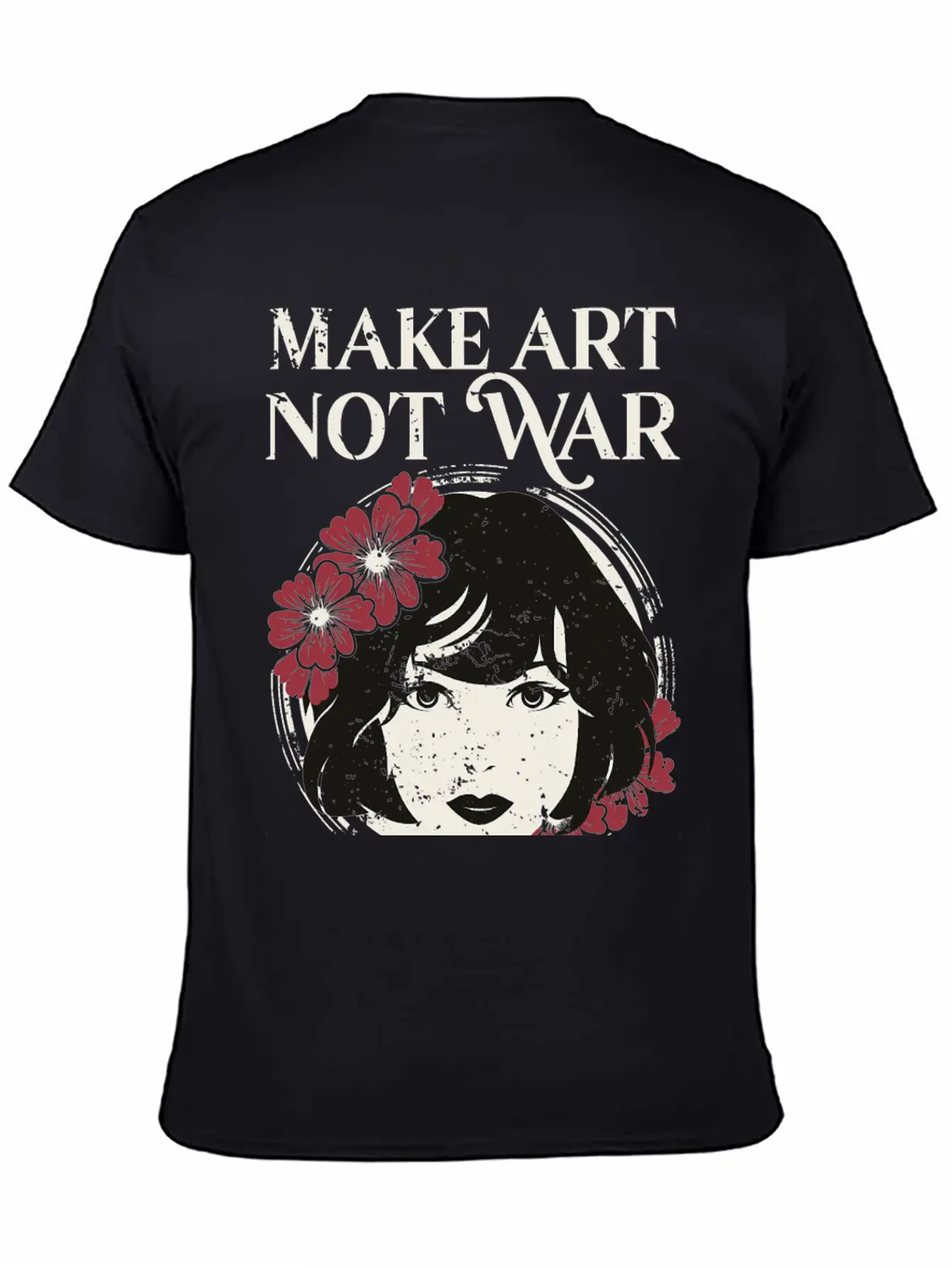 Make Art Not War Gift Art Gift Artisgift T Shirt Comfortable Minimalist Graphic Tee – Summer Style Essential
