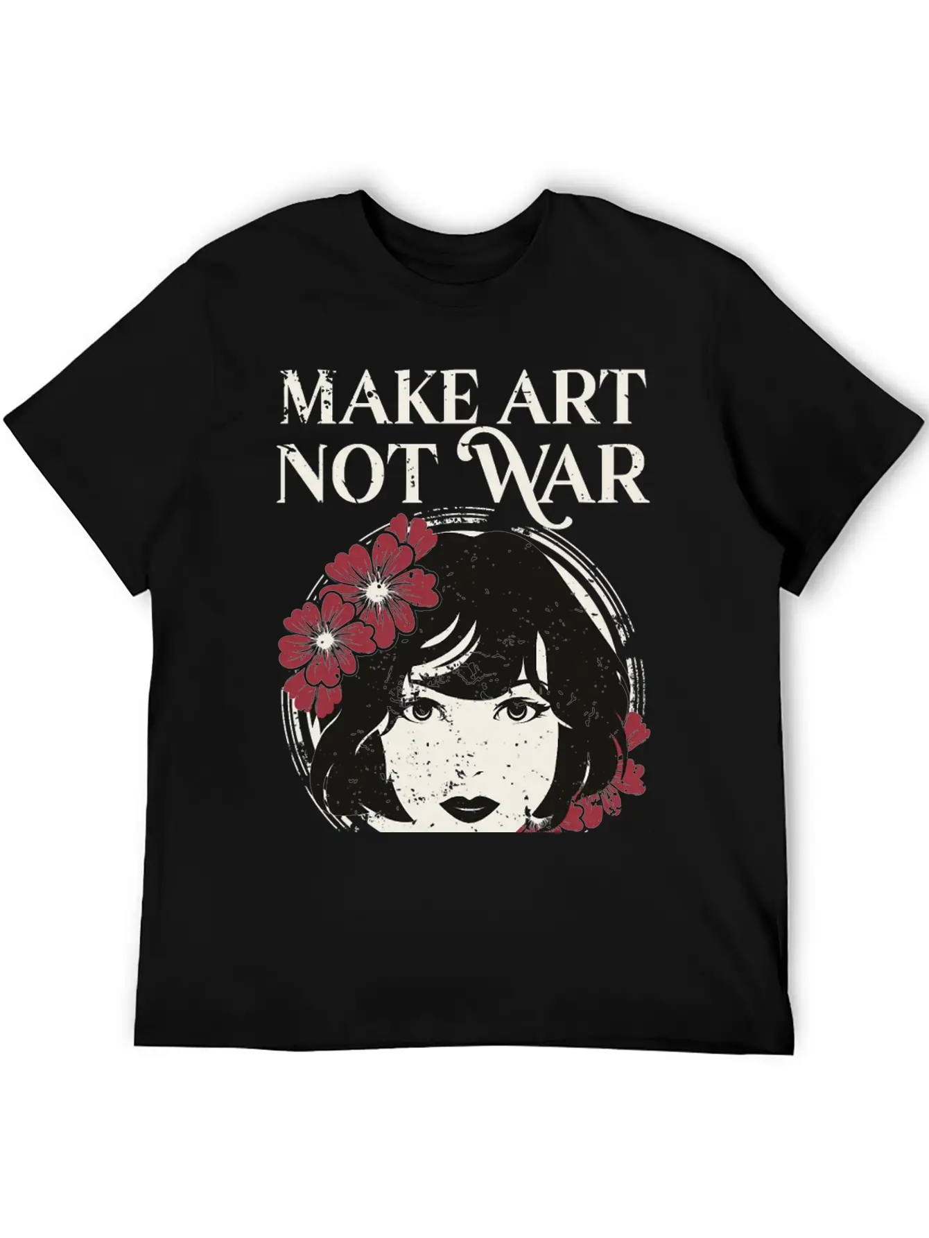 Make Art Not War Gift Art Gift Artisgift T Shirt Comfortable Minimalist Graphic Tee – Summer Style Essential