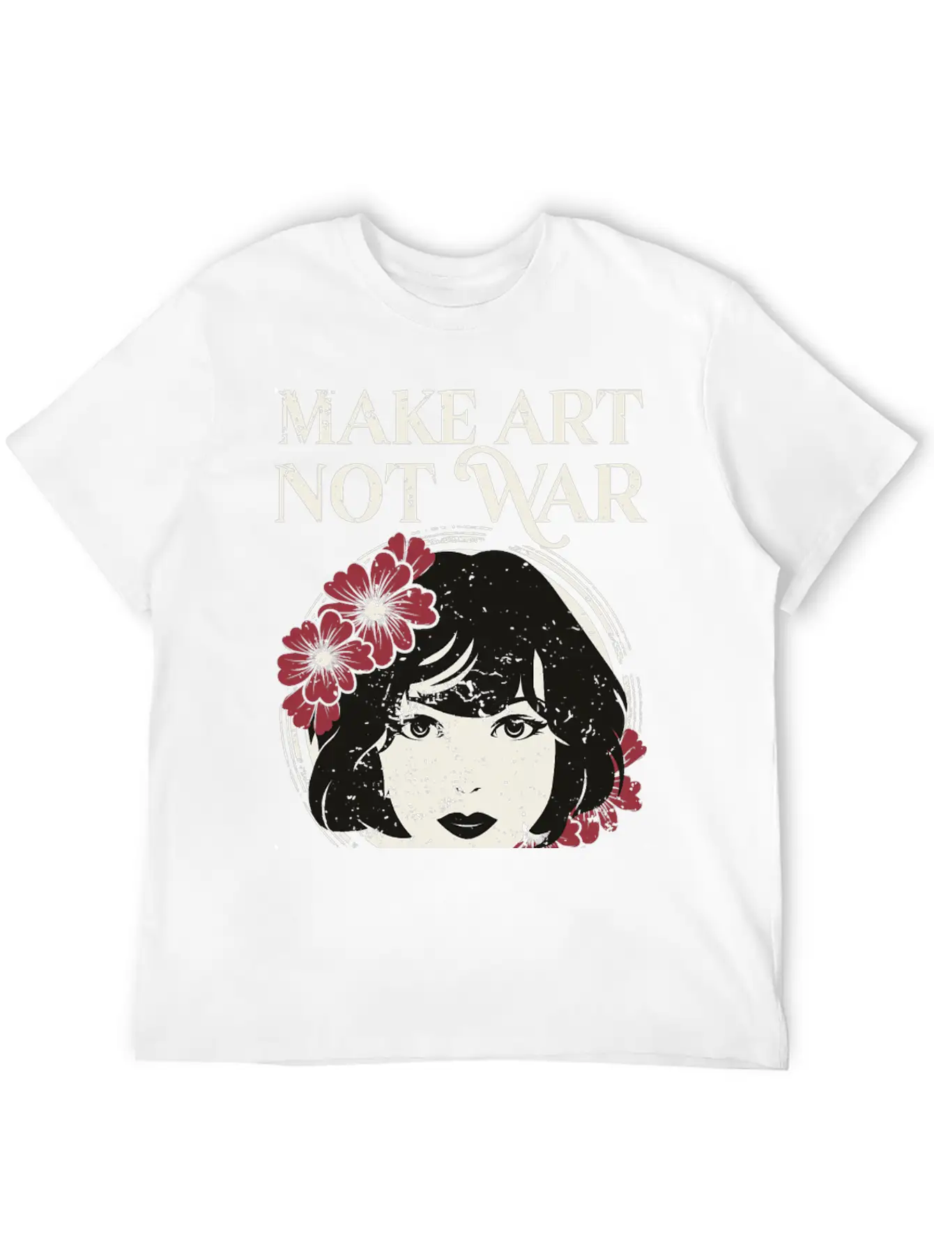 Make Art Not War Gift Art Gift Artisgift T Shirt Comfortable Minimalist Graphic Tee – Summer Style Essential