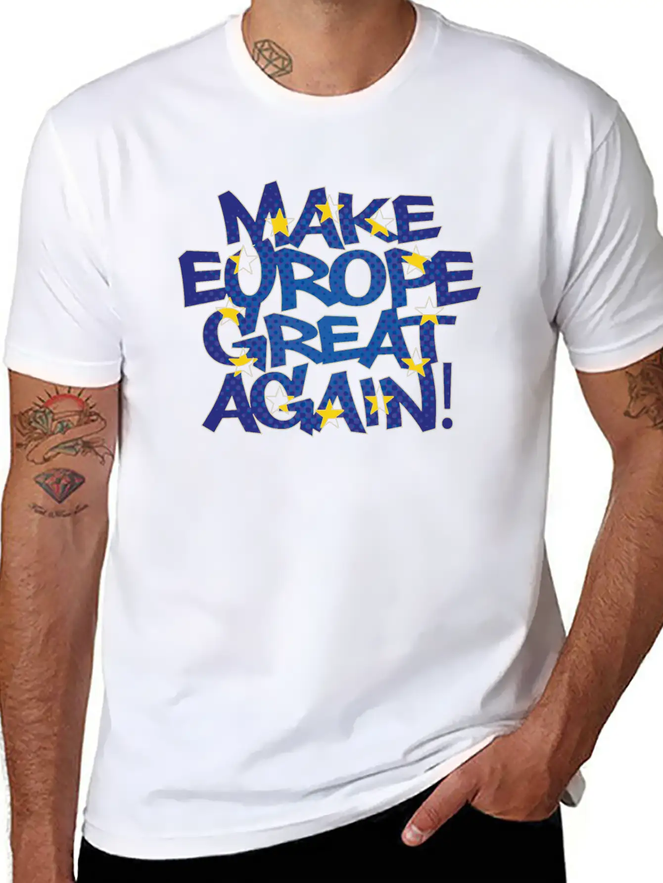 Make Europa Great Again Stylish Everyday T-Shirt – Unisex Basic Cotton Tee