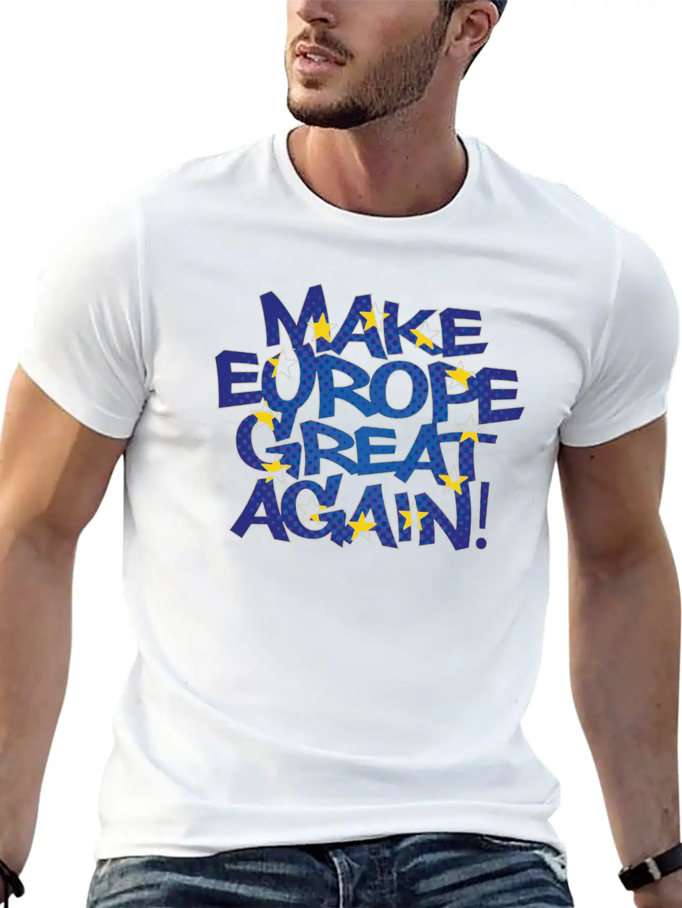 Make Europa Great Again Stylish Everyday T-Shirt – Unisex Basic Cotton Tee