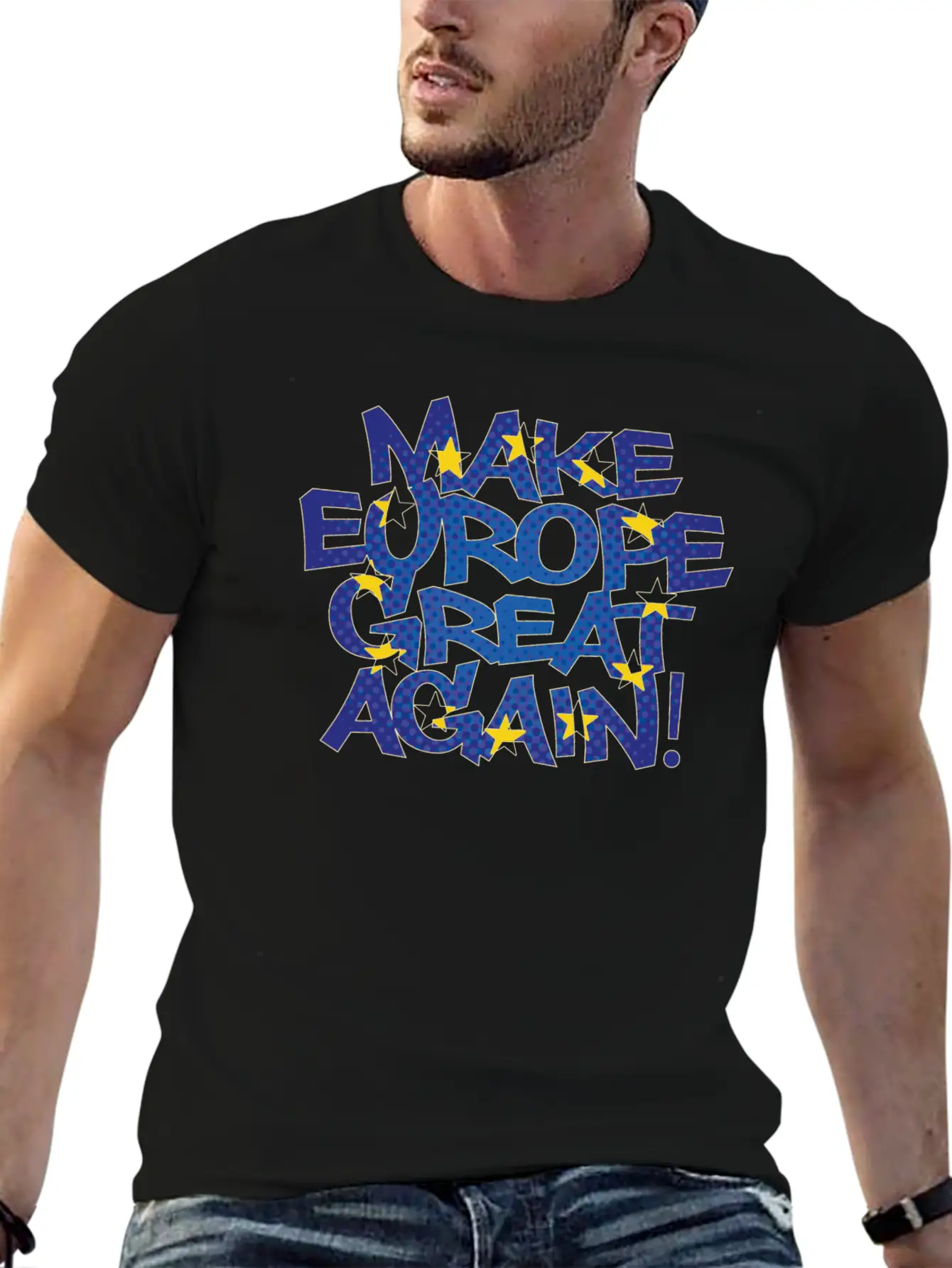 Make Europa Great Again Stylish Everyday T-Shirt – Unisex Basic Cotton Tee