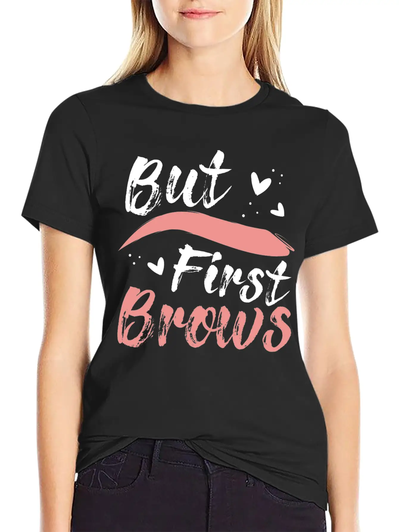 Make Up Arist Lashes Eyebrows Makeup Artist Stylish Everyday T-Shirt – Unisex Basic Cotton Tee