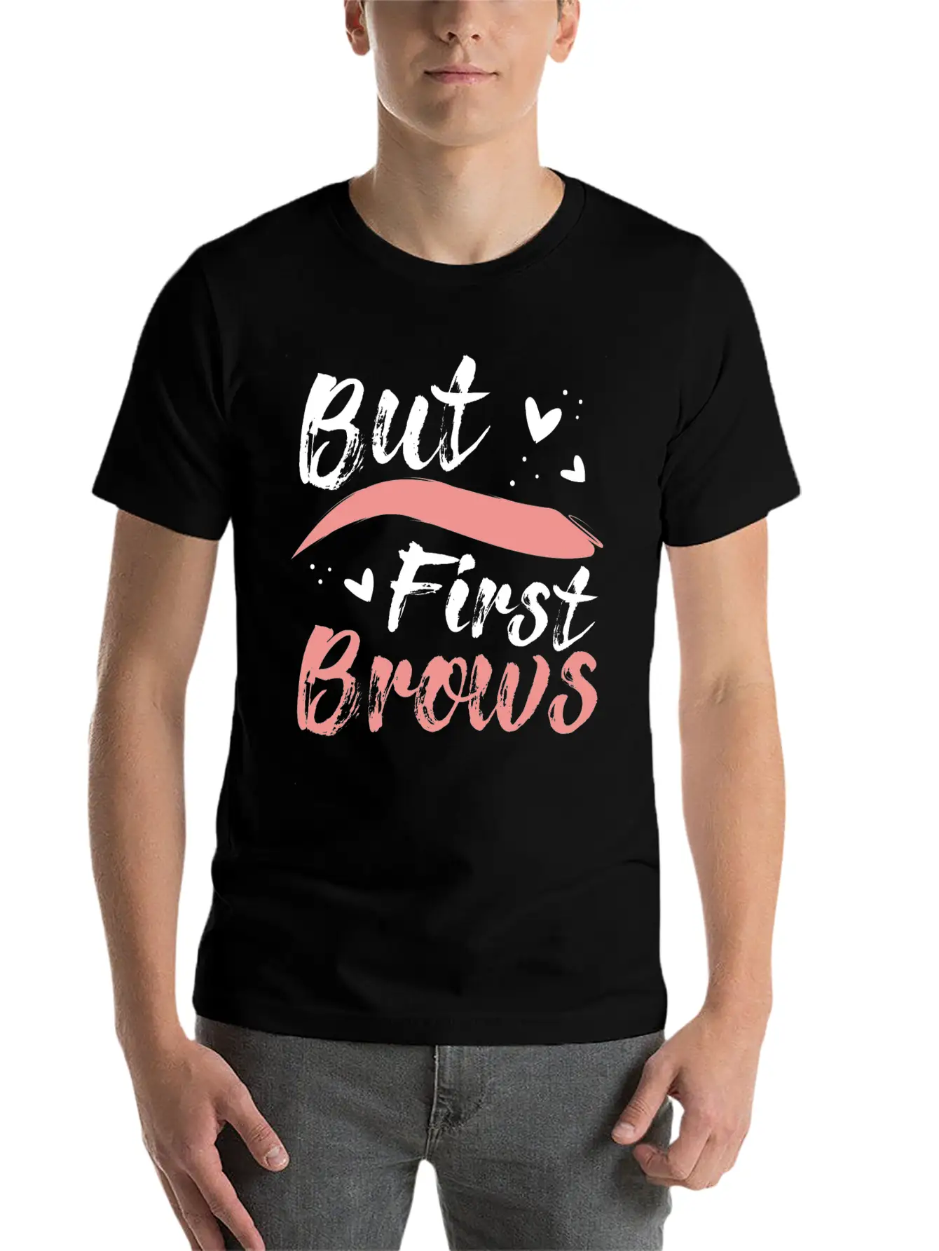 Make Up Arist Lashes Eyebrows Makeup Artist Stylish Everyday T-Shirt – Unisex Basic Cotton Tee