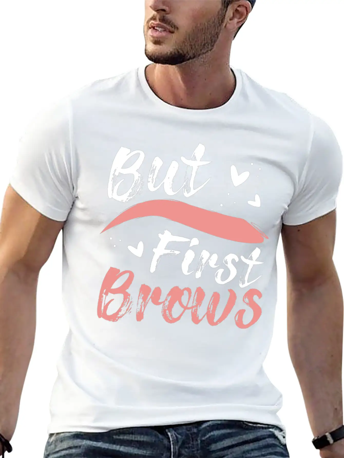 Make Up Arist Lashes Eyebrows Makeup Artist Stylish Everyday T-Shirt – Unisex Basic Cotton Tee