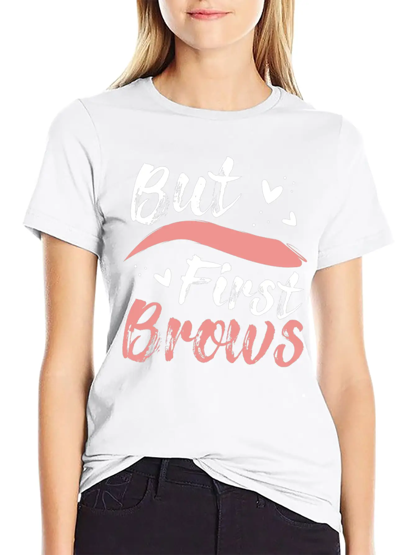Make Up Arist Lashes Eyebrows Makeup Artist Stylish Everyday T-Shirt – Unisex Basic Cotton Tee