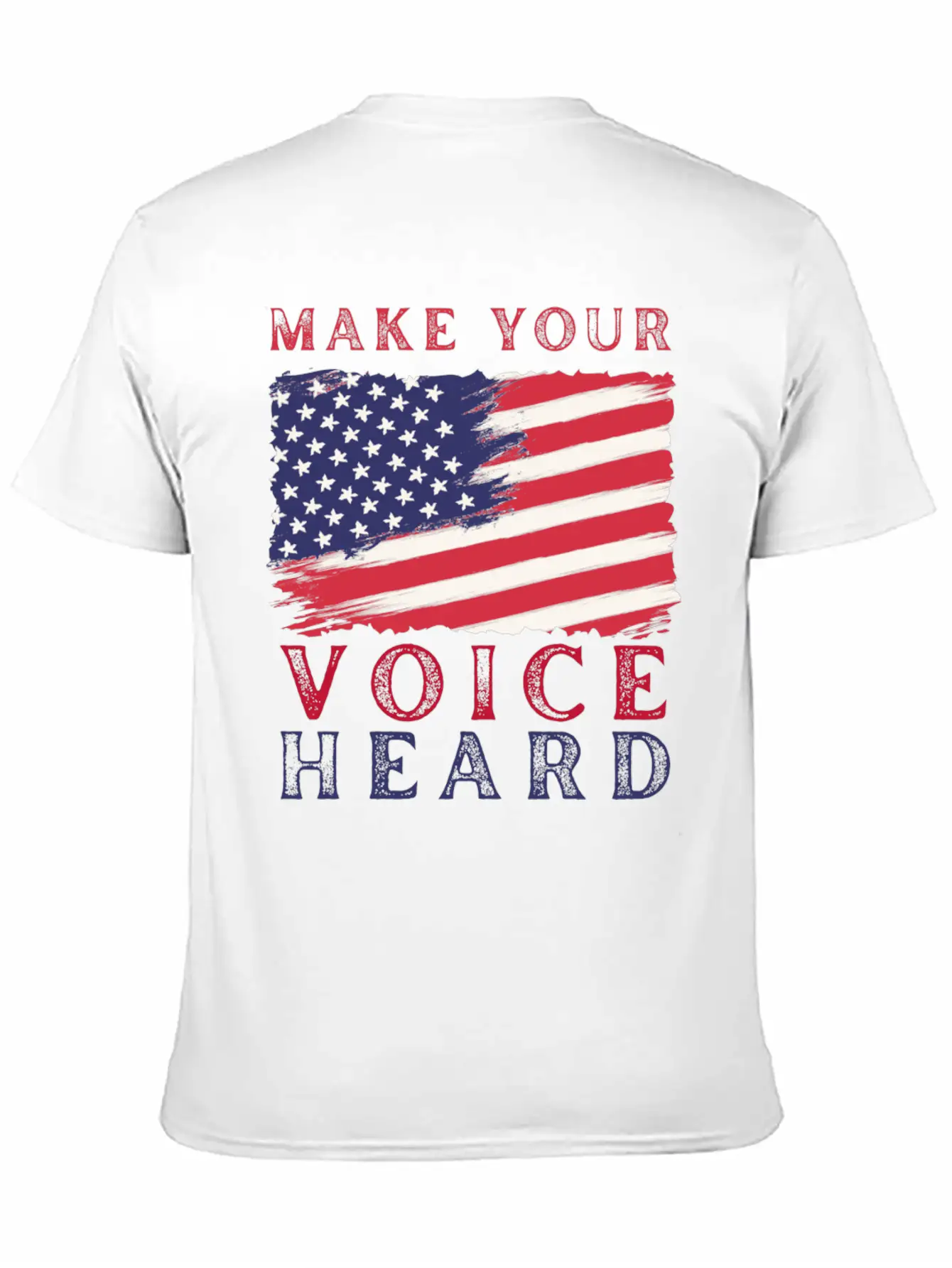 Make Your Voice Heard. Basic Graphic T-Shirt – Daily Comfort In Soft Cotton