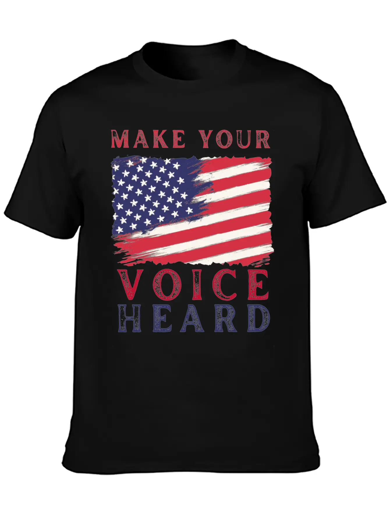Make Your Voice Heard. Basic Graphic T-Shirt – Daily Comfort In Soft Cotton