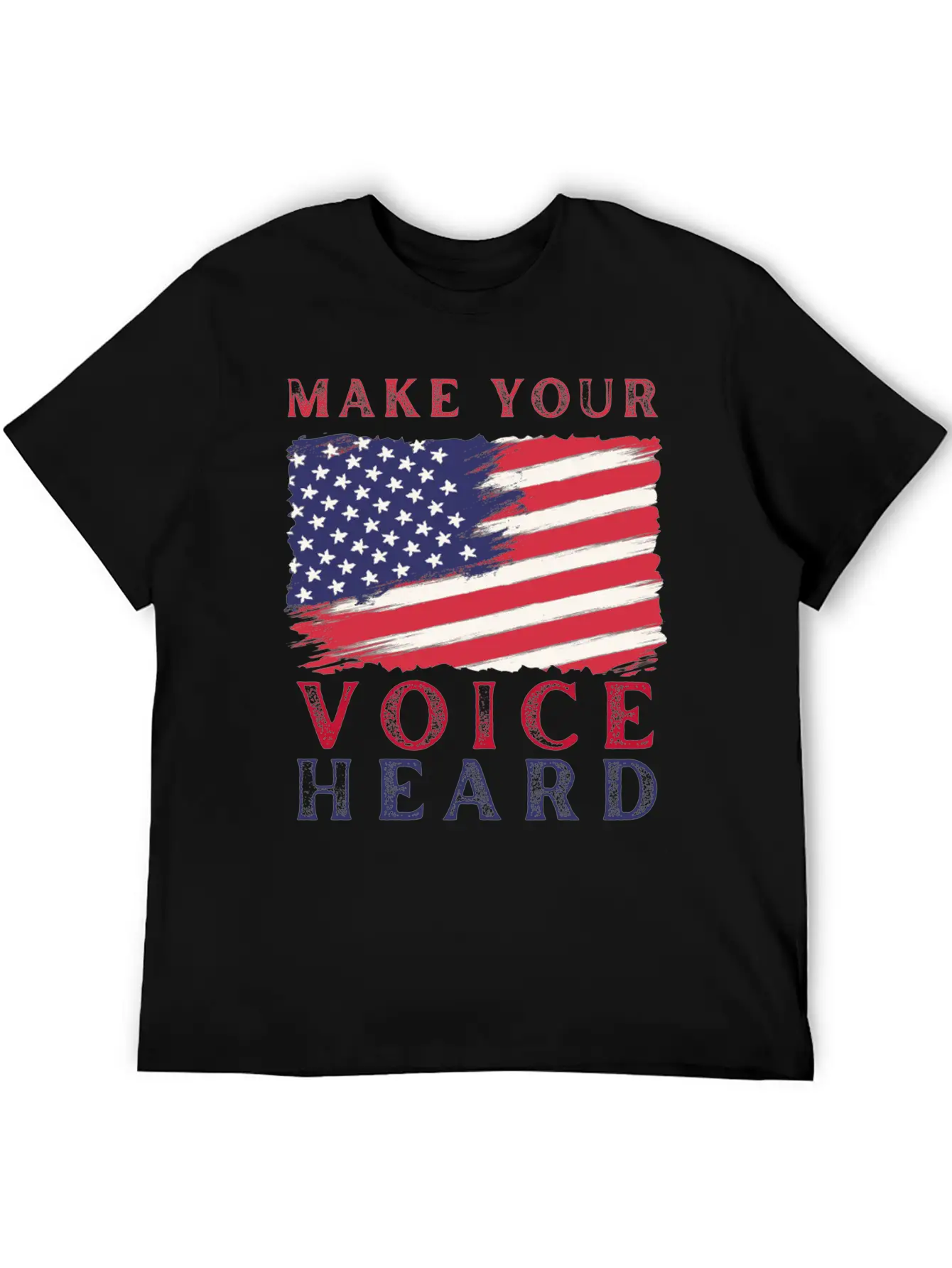 Make Your Voice Heard. Basic Graphic T-Shirt – Daily Comfort In Soft Cotton