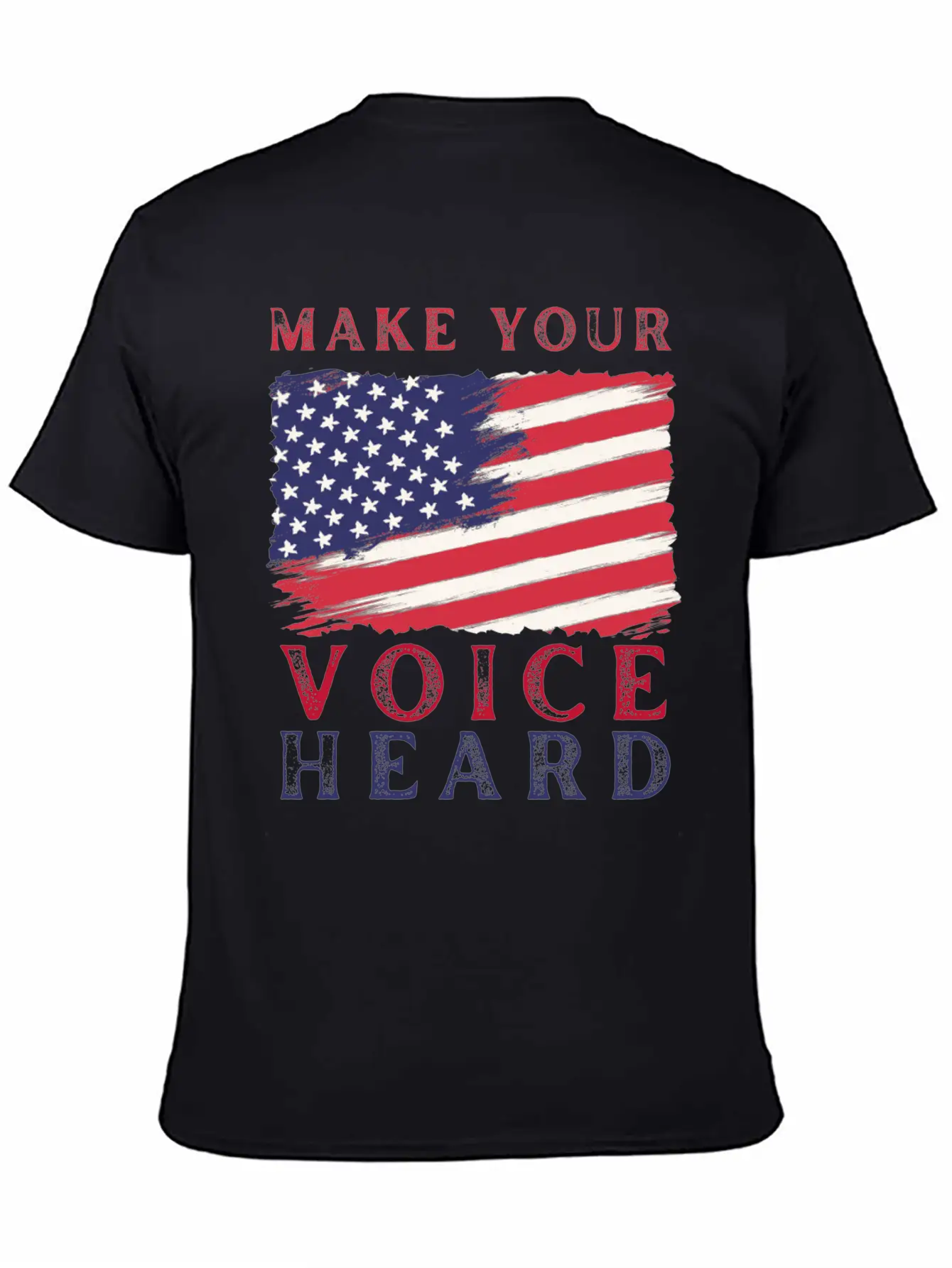 Make Your Voice Heard. Basic Graphic T-Shirt – Daily Comfort In Soft Cotton