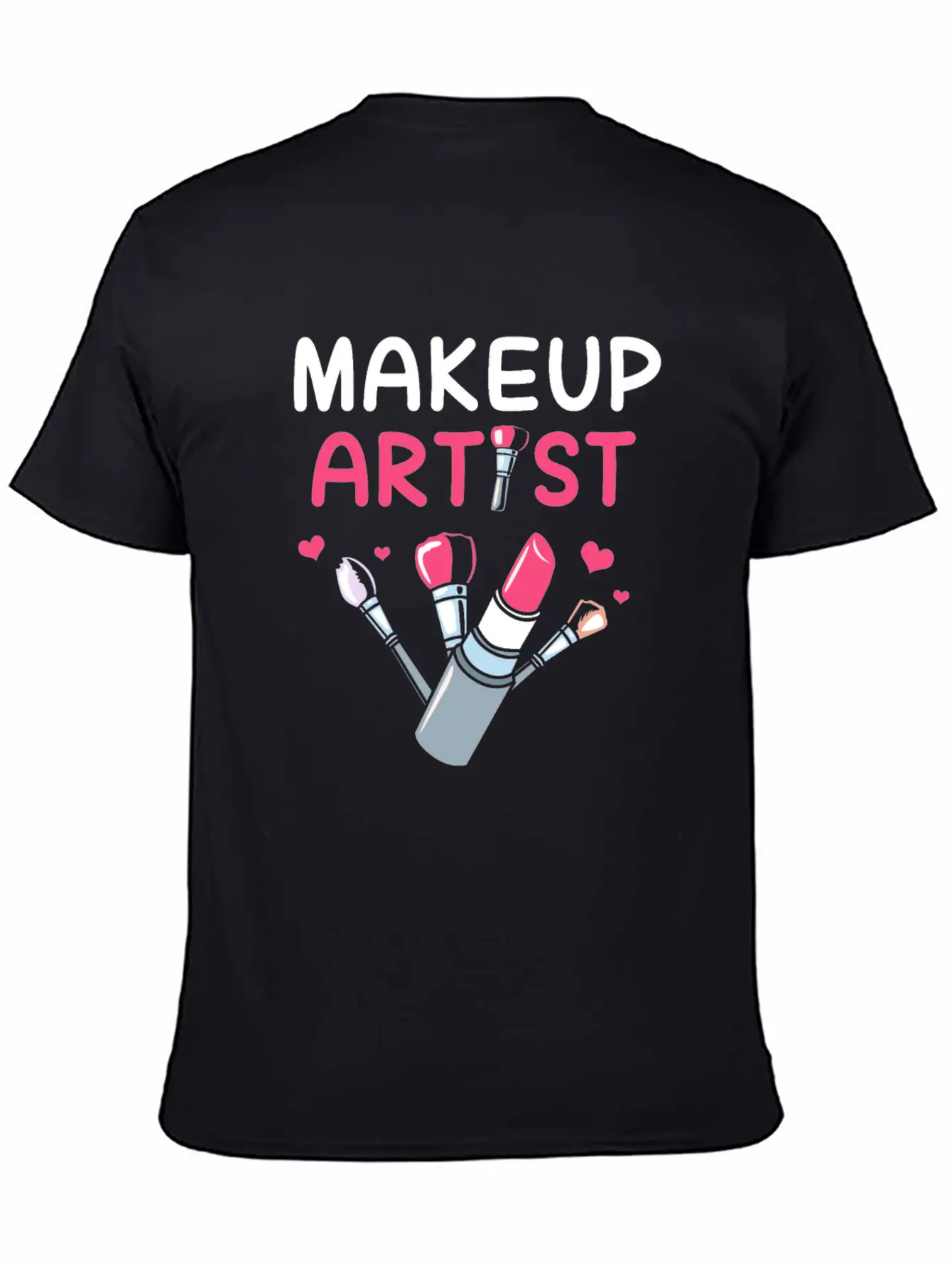Makeup Artist Beautician Cosmetologist Comfortable Minimalist Graphic Tee – Summer Style Essential