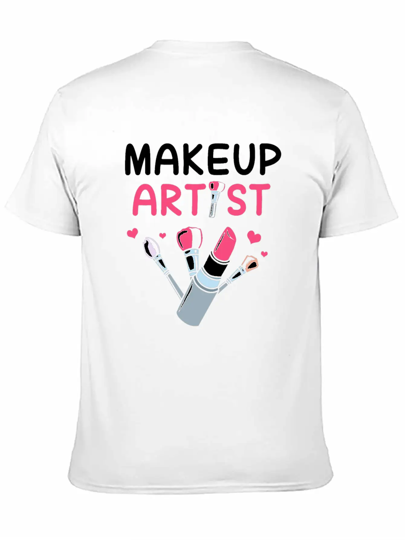 Makeup Artist Beautician Cosmetologist Comfortable Minimalist Graphic Tee – Summer Style Essential