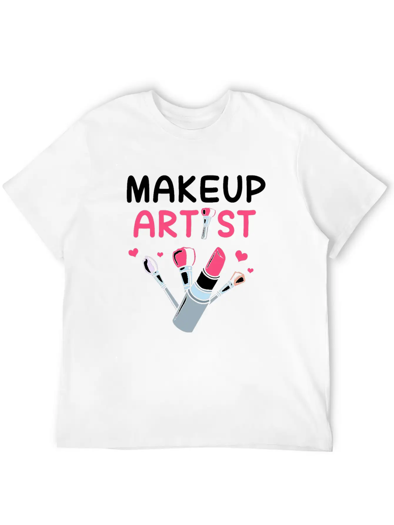 Makeup Artist Beautician Cosmetologist Comfortable Minimalist Graphic Tee – Summer Style Essential