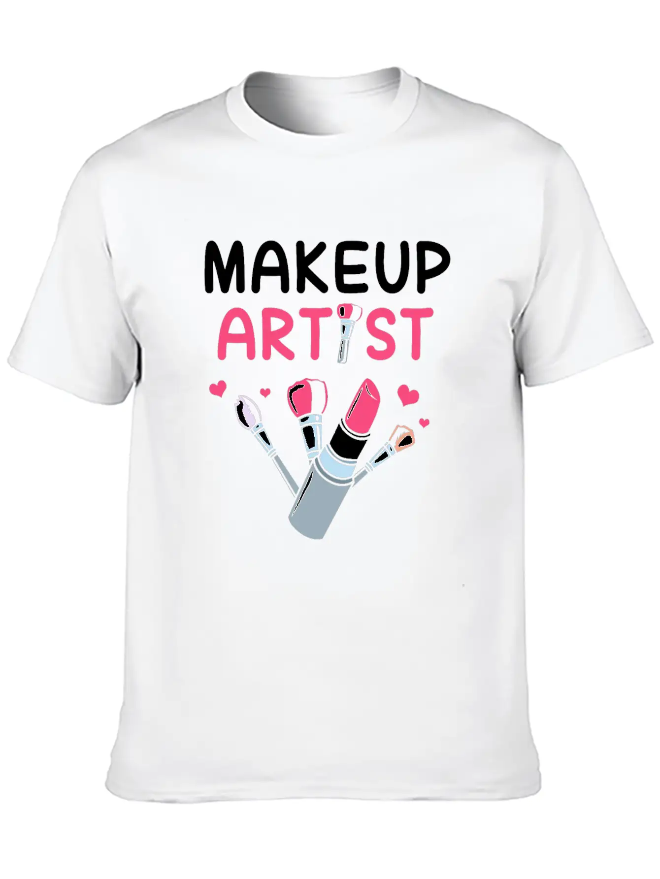 Makeup Artist Beautician Cosmetologist Comfortable Minimalist Graphic Tee – Summer Style Essential