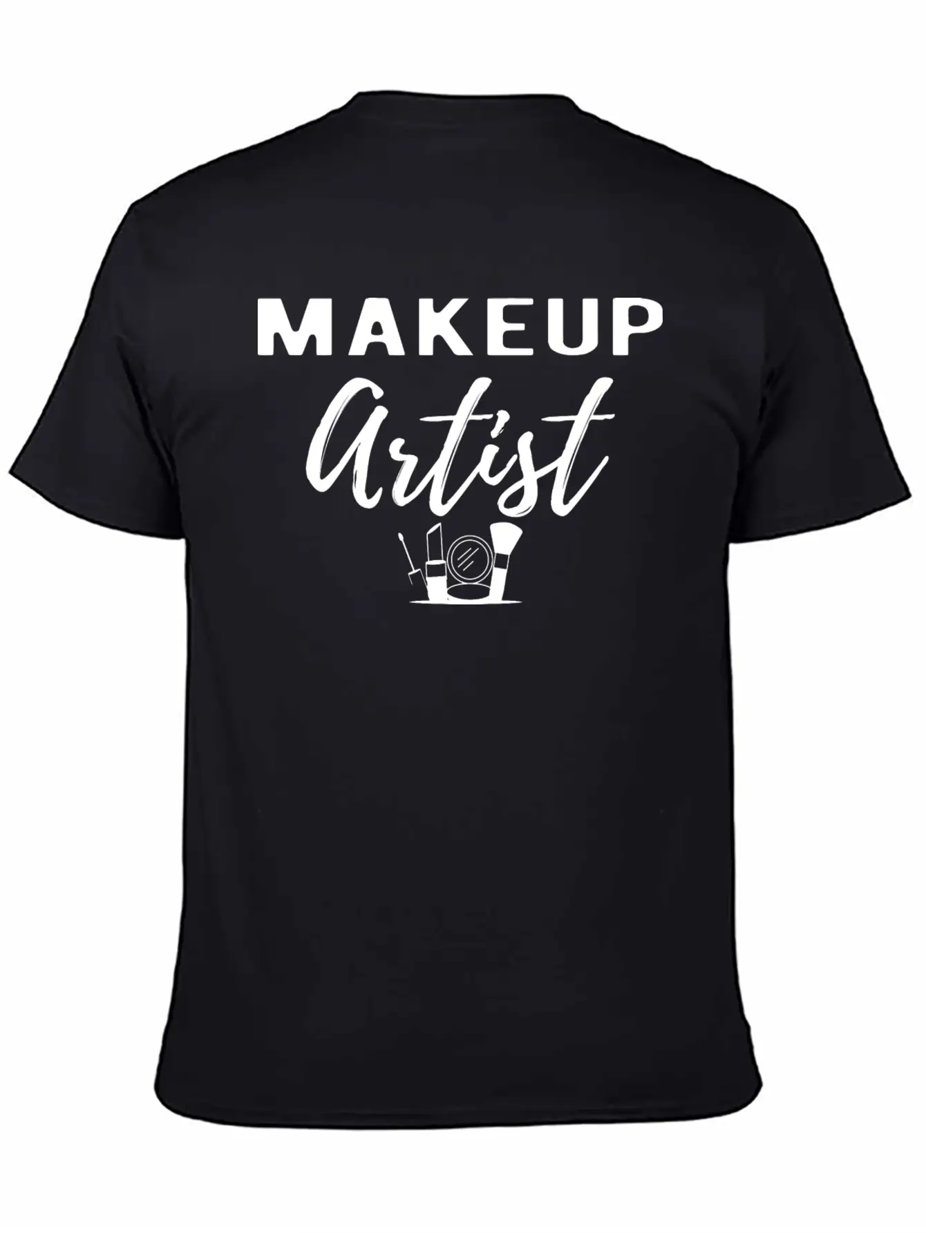 Makeup Artist Unisex Short Sleeve Soft Cotton T-Shirt – Casual Everyday Wear