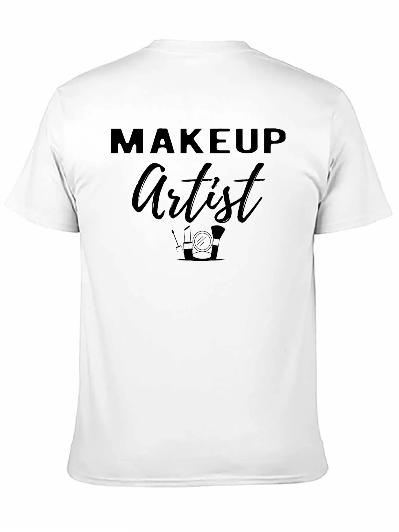 Makeup Artist Unisex Short Sleeve Soft Cotton T-Shirt – Casual Everyday Wear