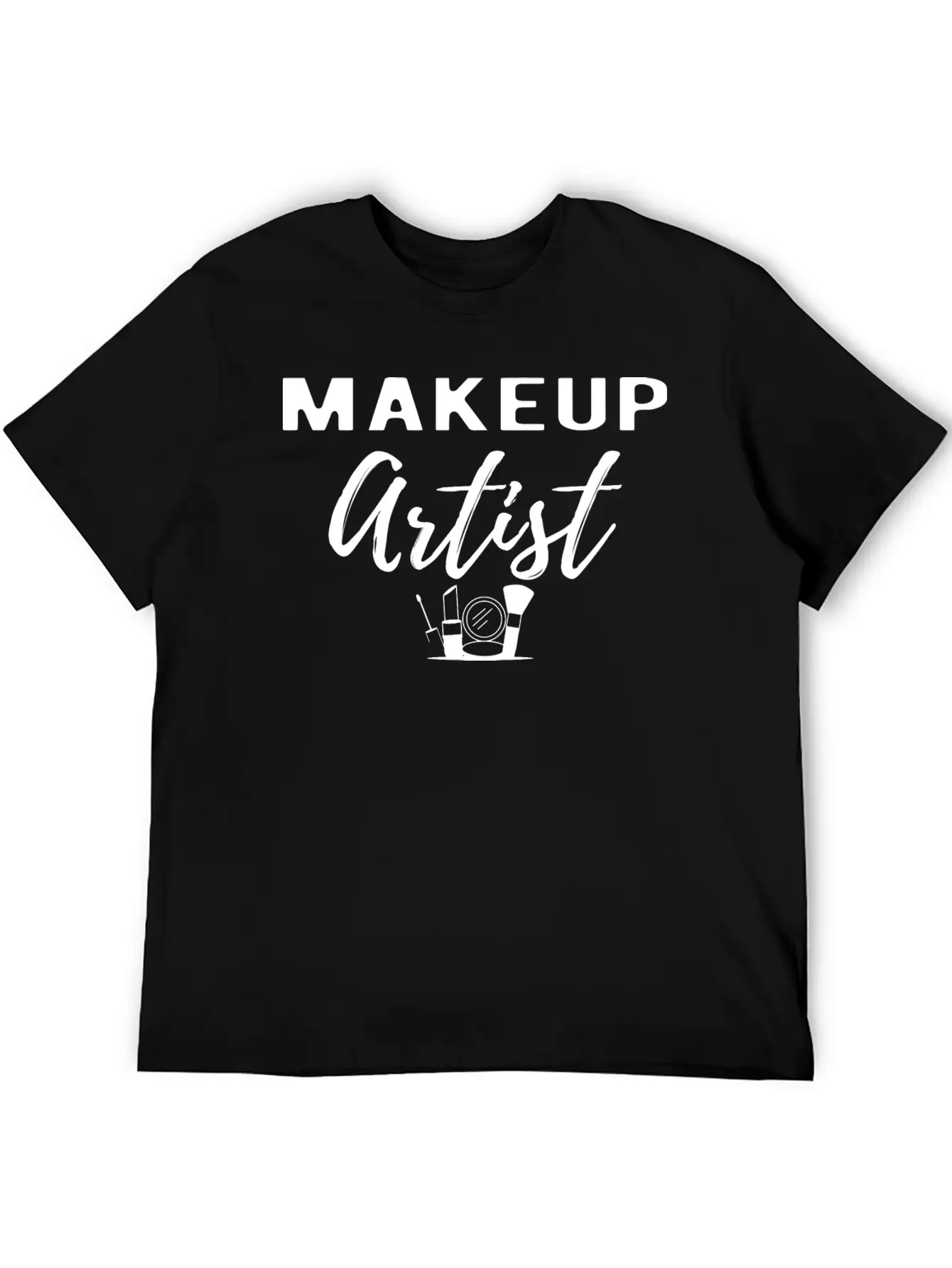 Makeup Artist Unisex Short Sleeve Soft Cotton T-Shirt – Casual Everyday Wear