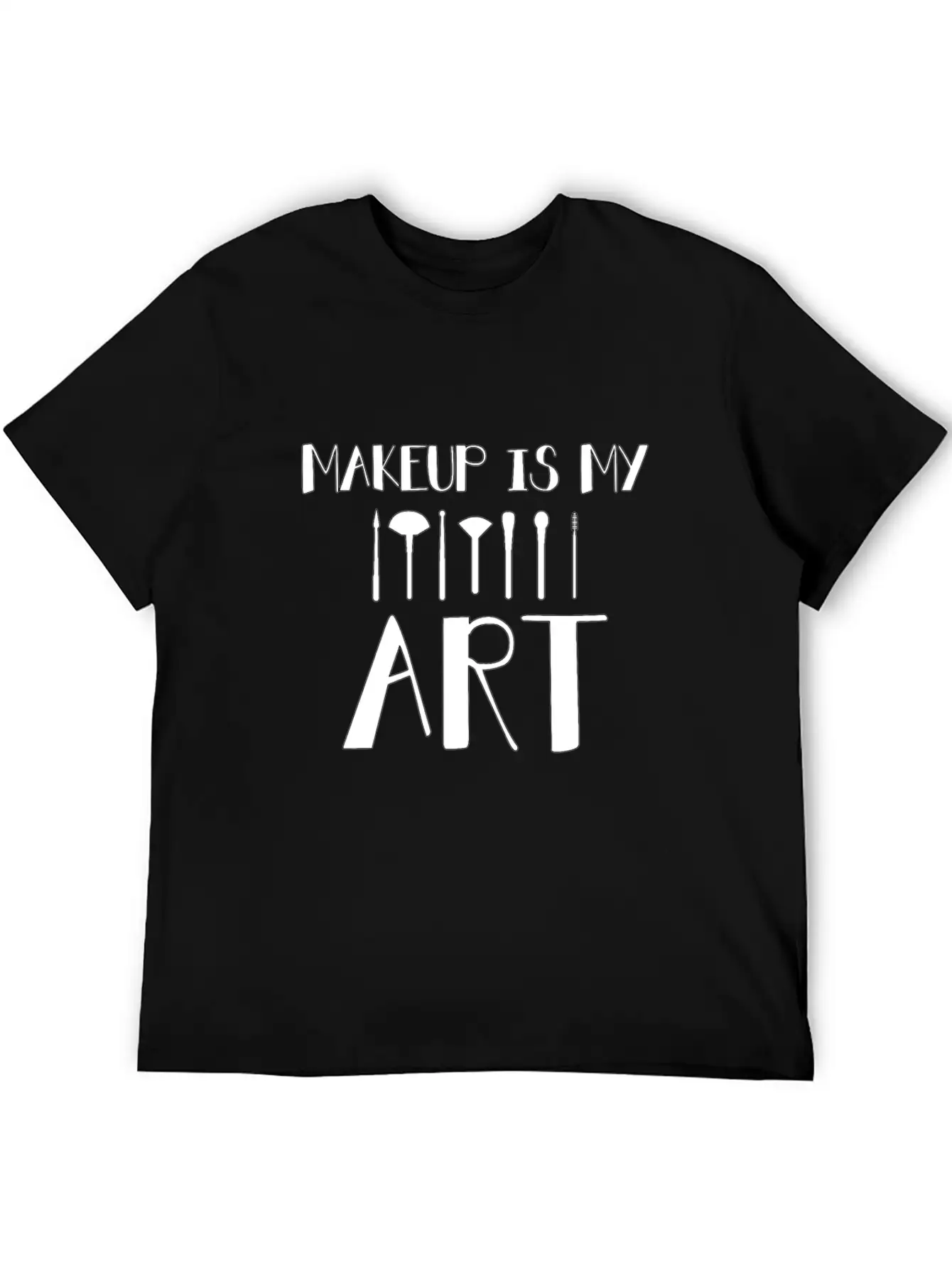 Makeup Is My Art - Makeup - Total Basics Timeless Short Sleeve Tee – Comfy And Minimalist Design