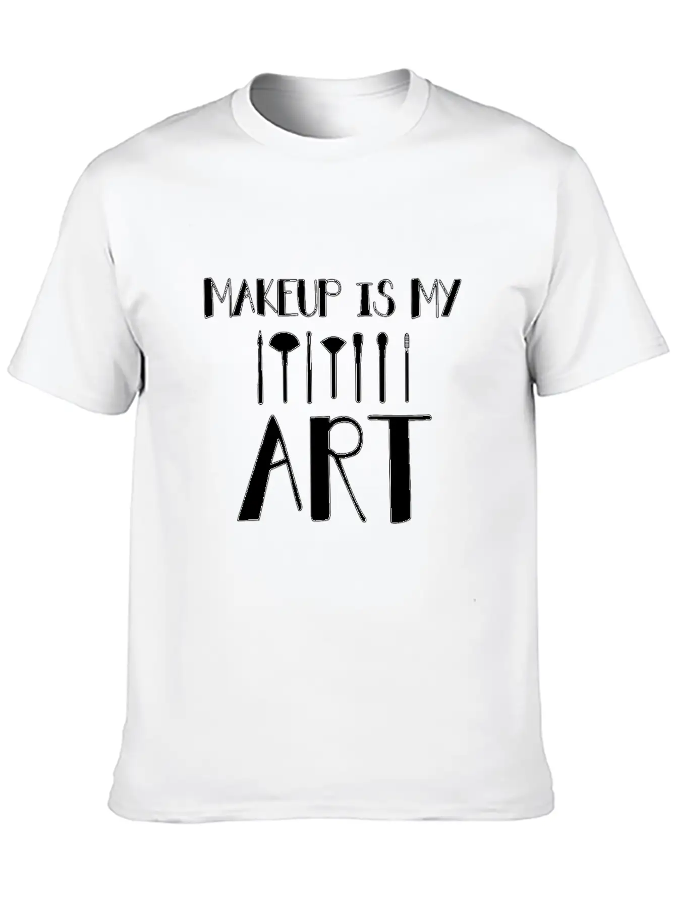 Makeup Is My Art - Makeup - Total Basics Timeless Short Sleeve Tee – Comfy And Minimalist Design