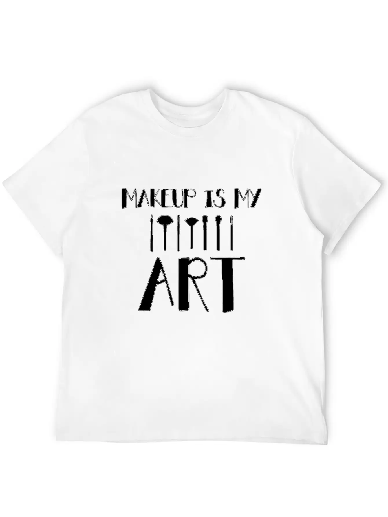 Makeup Is My Art - Makeup - Total Basics Timeless Short Sleeve Tee – Comfy And Minimalist Design