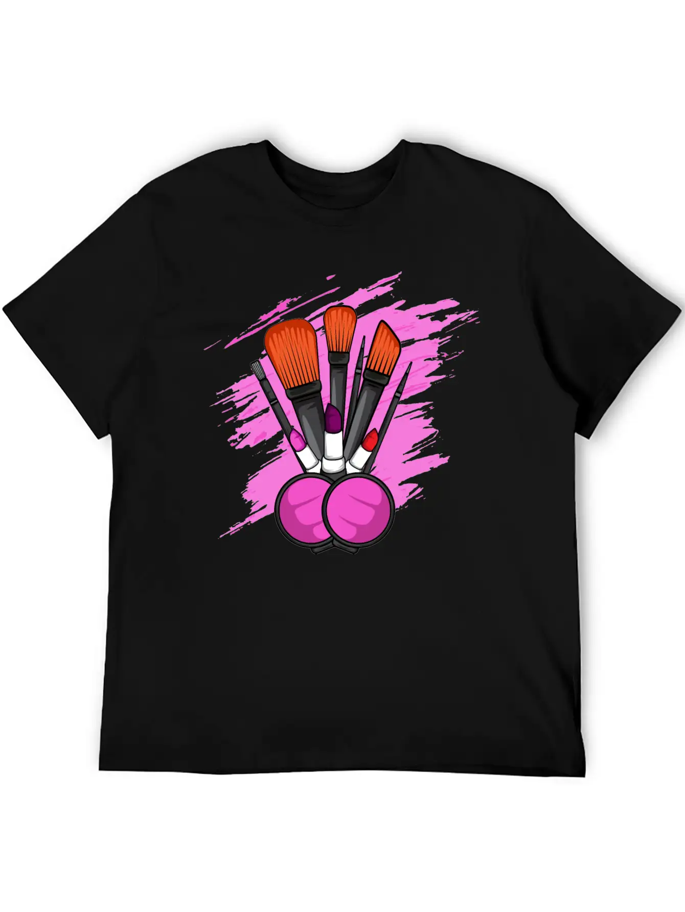 Makeup Tools Cosmetologist Gift Stylish Everyday T-Shirt – Unisex Basic Cotton Tee
